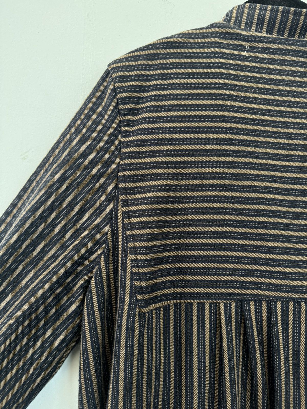 Mavranyma Striped maxi chemisier dress Size L / US 10 / IT 46 - 7 Thumbnail