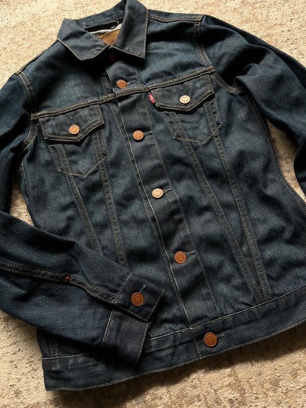 Levi's Levi’s Women Jacket Sz S 2009 Raw Denim Jacket Turkey Size S / US 4 / IT 40 - 4 Thumbnail