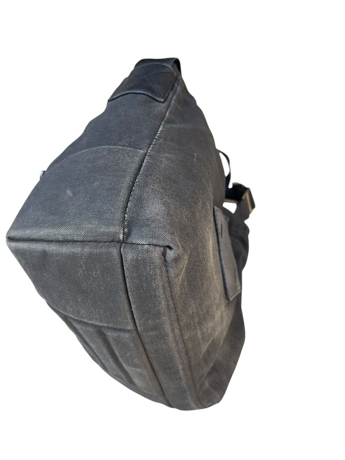 Jas MB VTG Jas M.B. England Distressed Faded Waxed Messenger Bag Size ONE SIZE - 13 Thumbnail