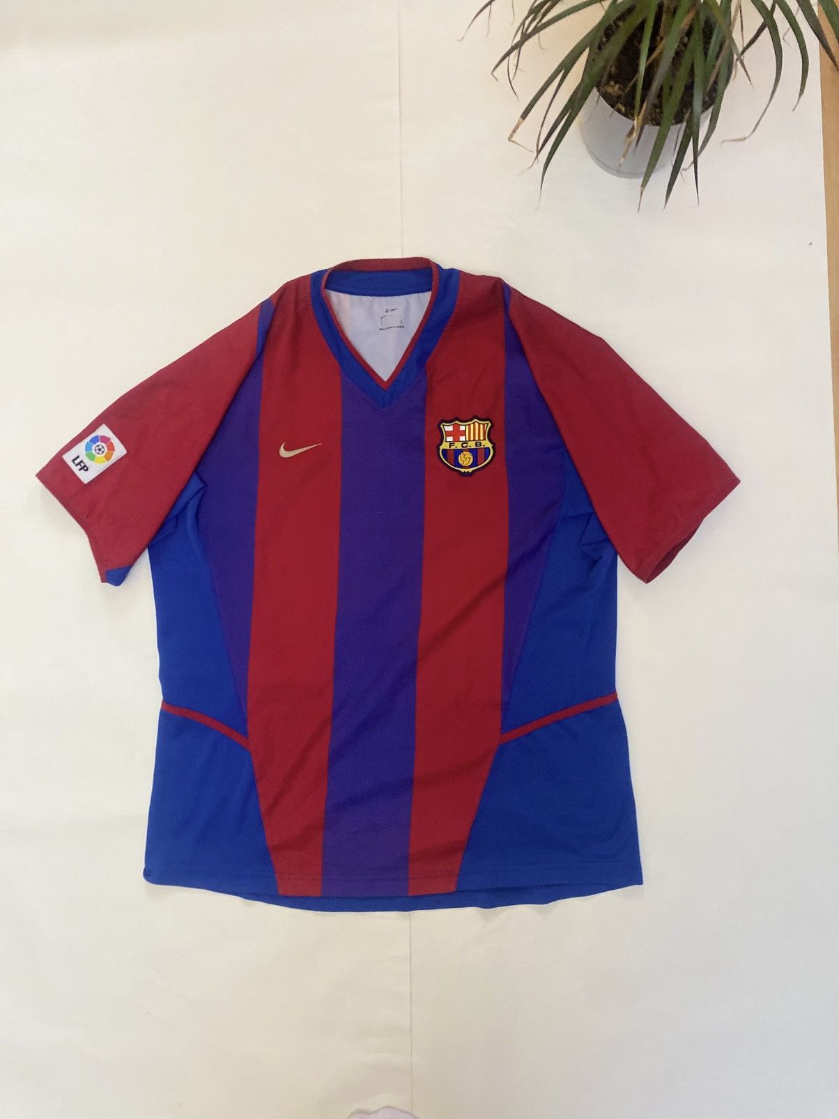 Barcelona football shirt 2002 Nike vintage Rare