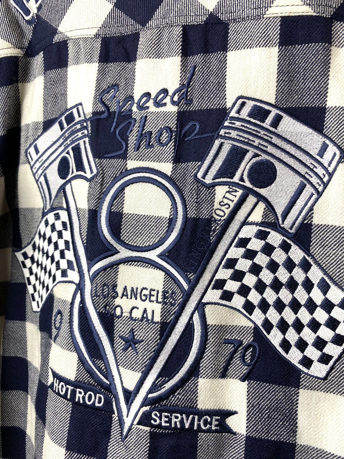 West Coast Choppers King Kerosin Los Angeles Tuning Choppers Flannel West Coast Size US S / EU 44-46 / 1 - 9 Thumbnail