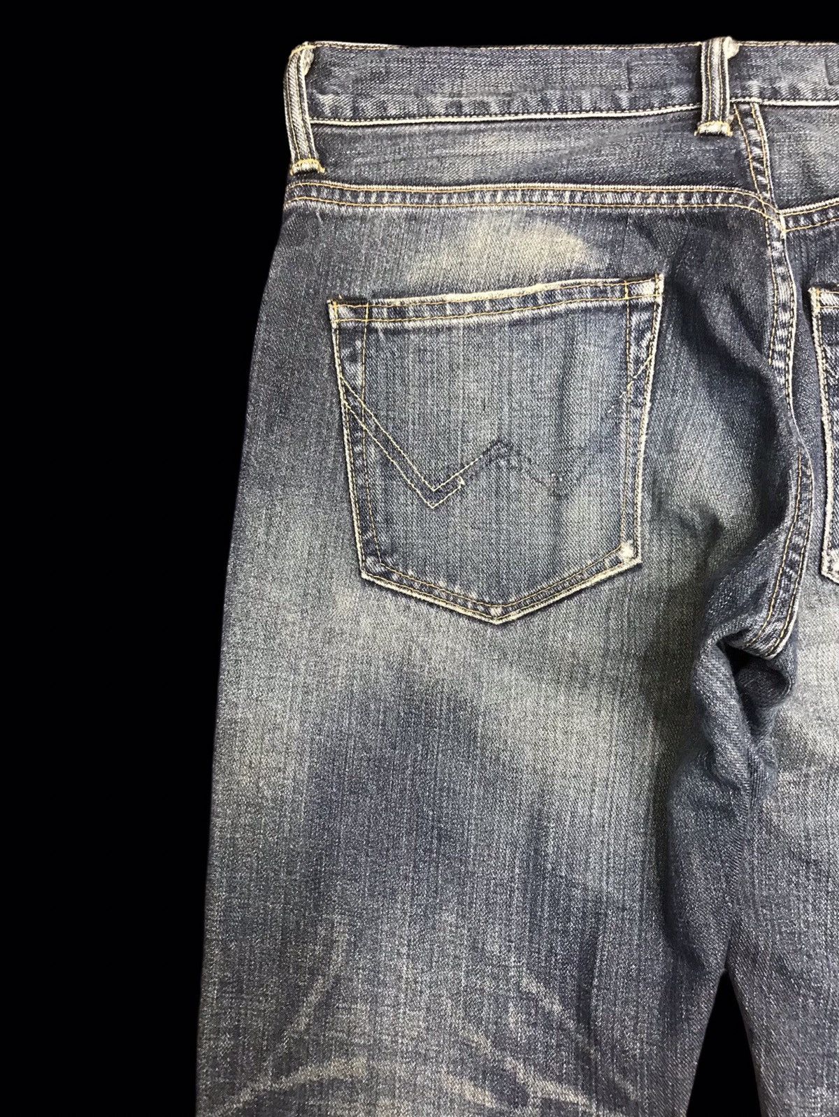 Edwin 💥90s Style💥EDWIN 403 REGULAR CRAZY FADES DENIM F403 Size US 32 / EU 48 - 11 Thumbnail
