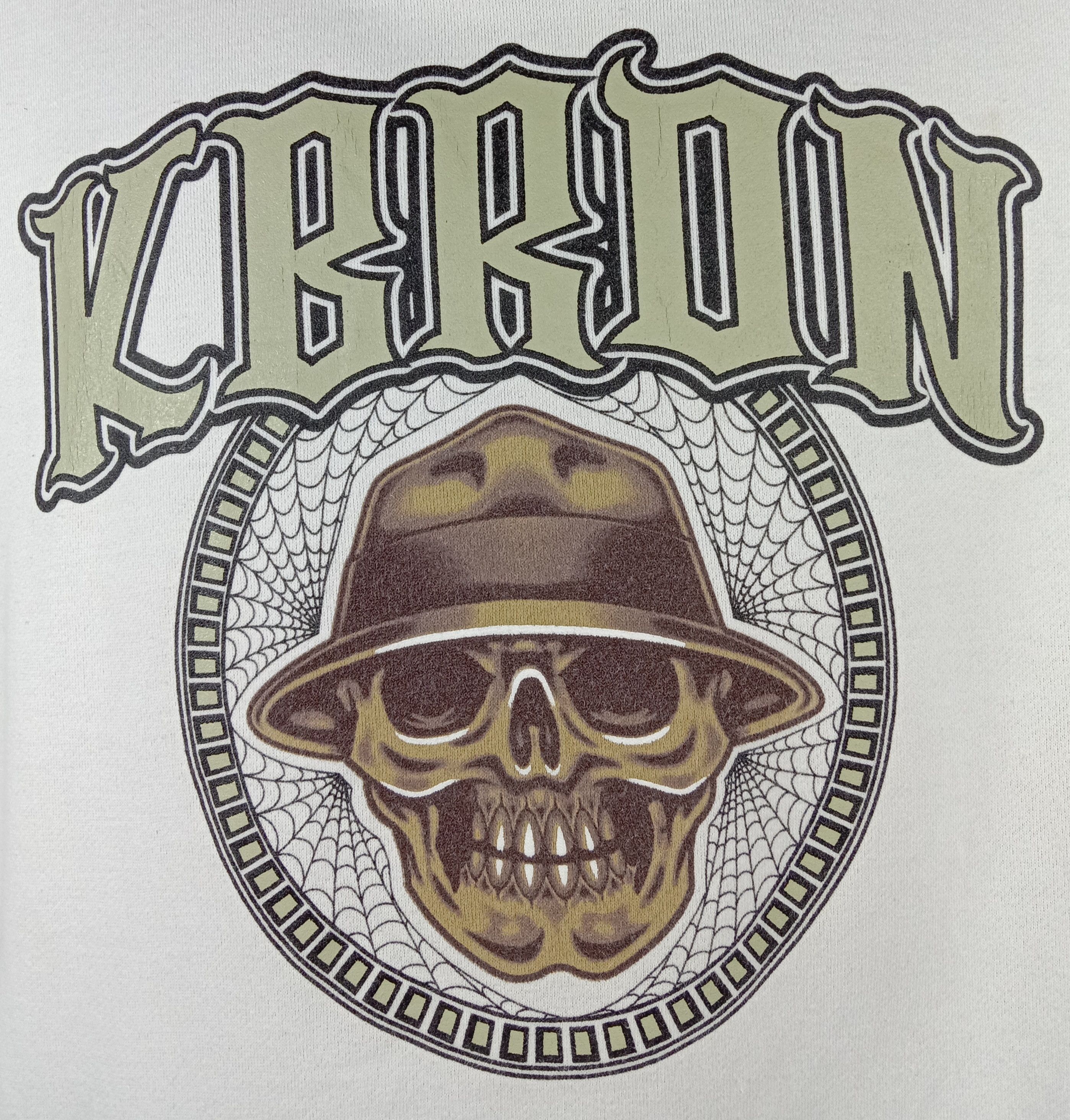 Japanese Brand Vintage KBRON Skulls Sweatshirt Size US L / EU 52-54 / 3 - 7 Thumbnail