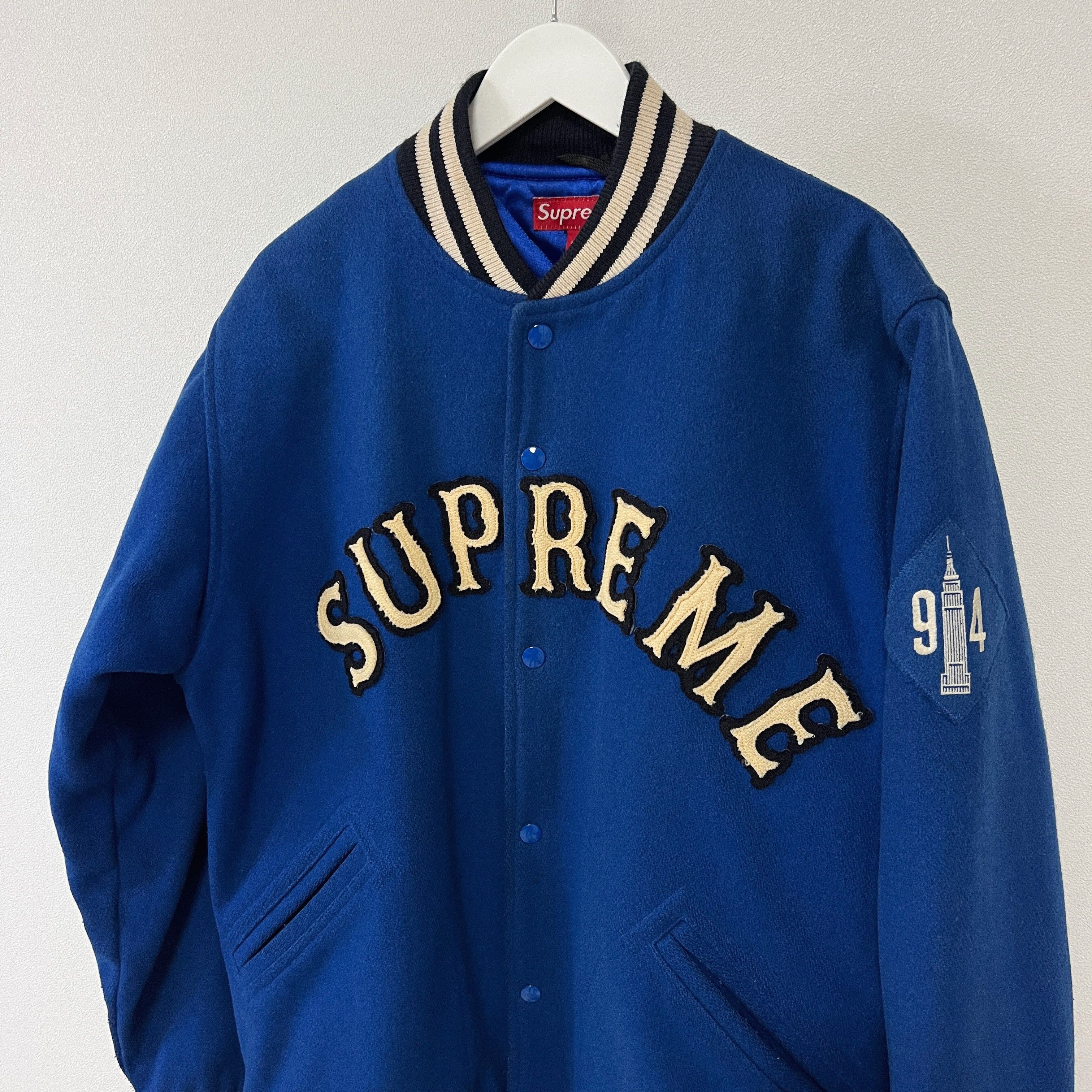 Supreme Supreme 2005 New York 1994 Varsity Jacket Blue Size US XL / EU 56 / 4 - 3 Thumbnail