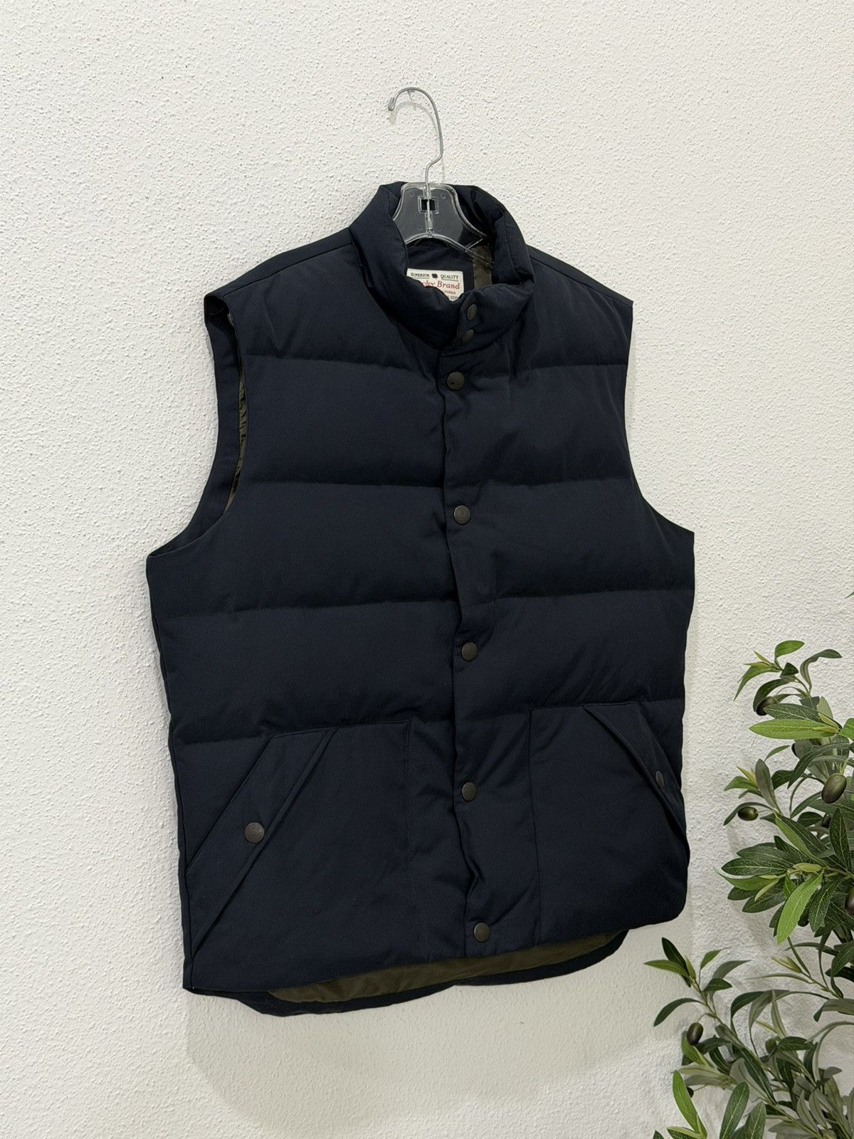 Lucky Brand Lucky Brand Ski Puffer Vest Dark Blue Down Heavyweight Large Size US L / EU 52-54 / 3 - 4 Thumbnail