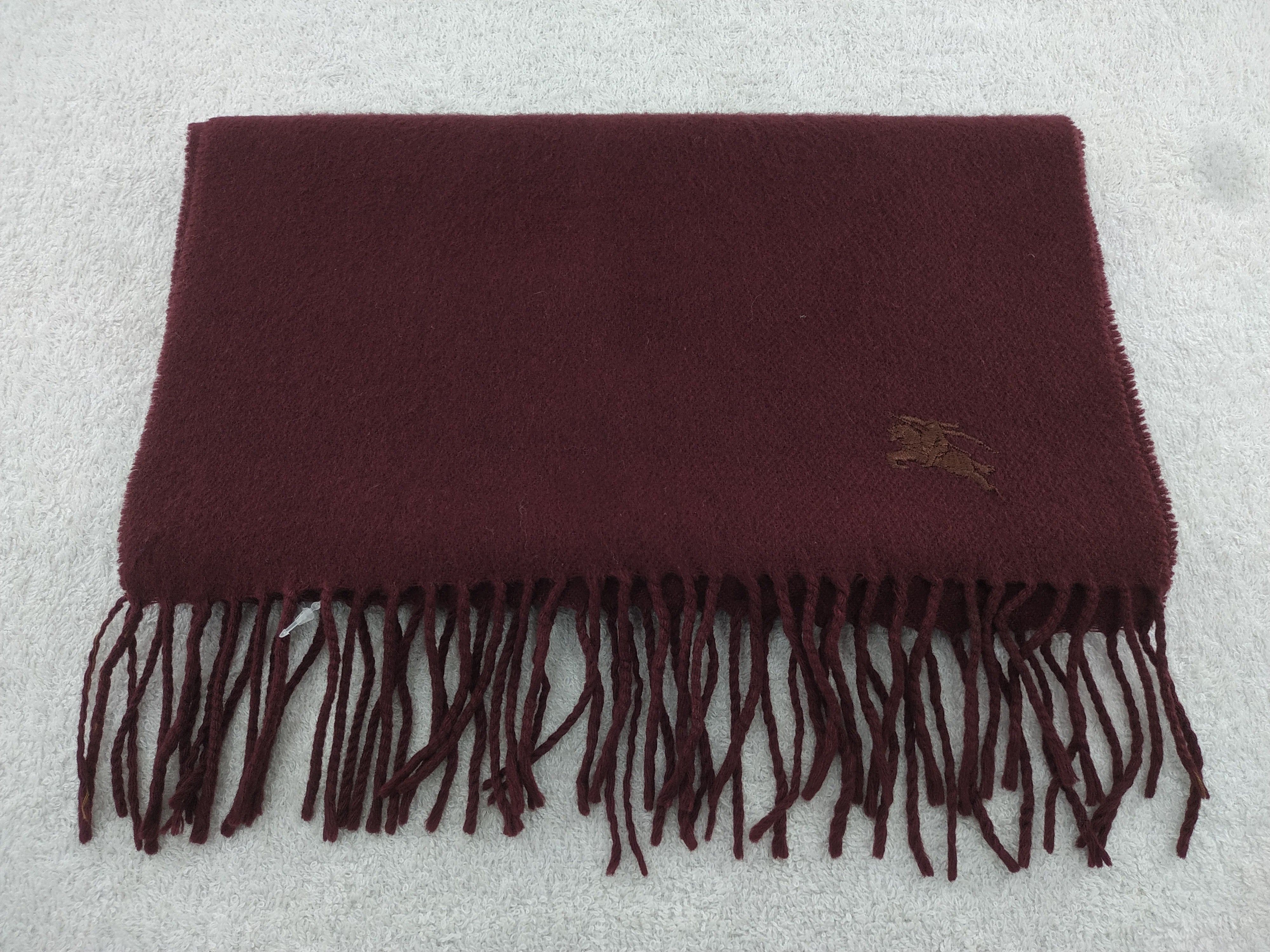 Burberry × Vintage Burberry Scarf / Muffler / Neckwear - WW468 Size ONE SIZE - 4 Thumbnail
