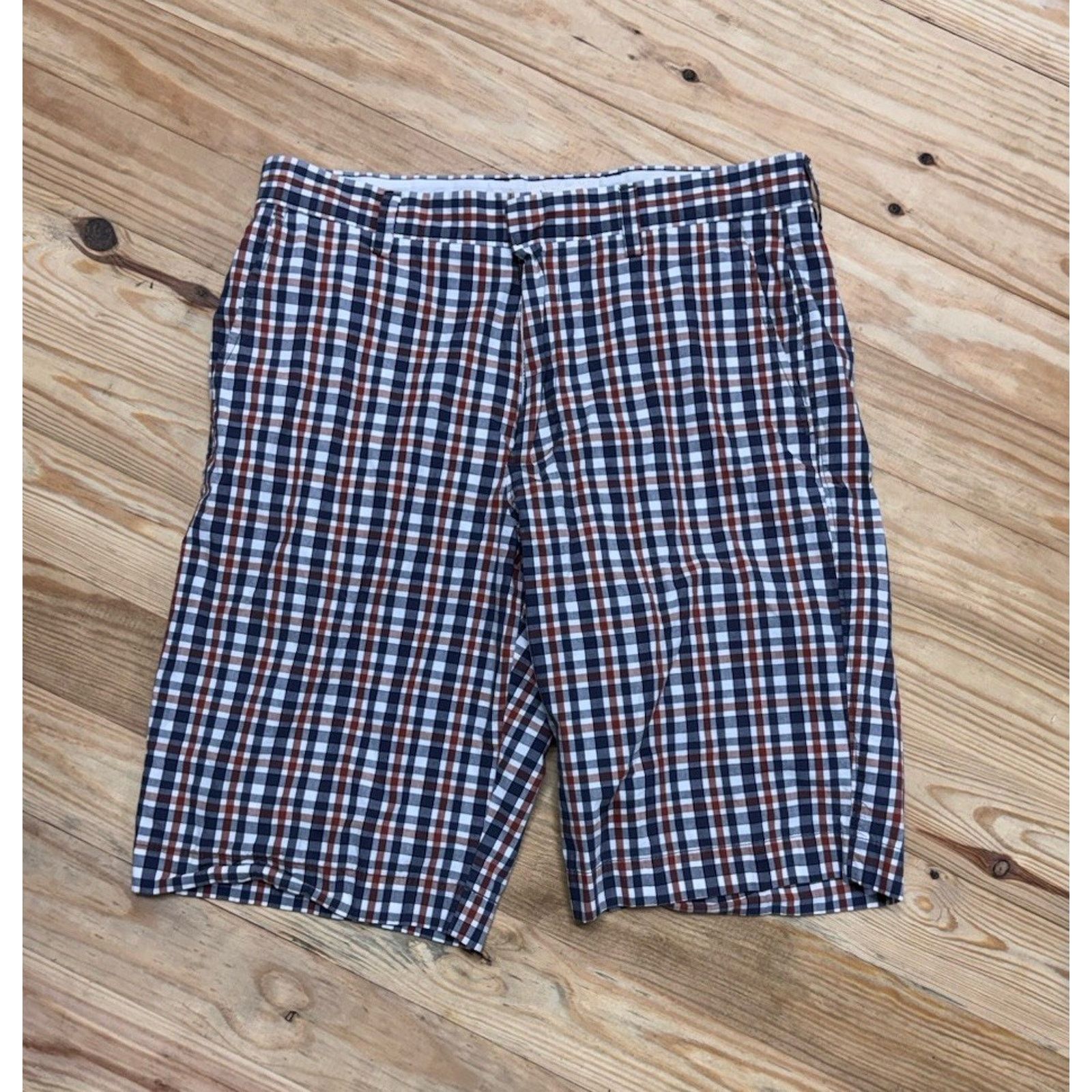 J.Crew J. Crew Mens Knee Length Shorts Sz 31 Flat Front Zip Fly Size US 31 - 1 Thumbnail