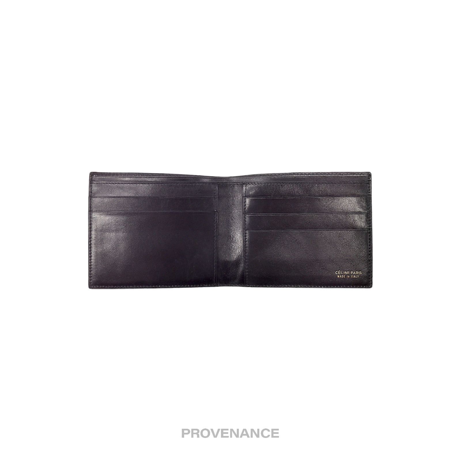 Celine 🔴 Celine 5CC Bifold Wallet - Black Crocodile Leather Size ONE SIZE - 7 Thumbnail