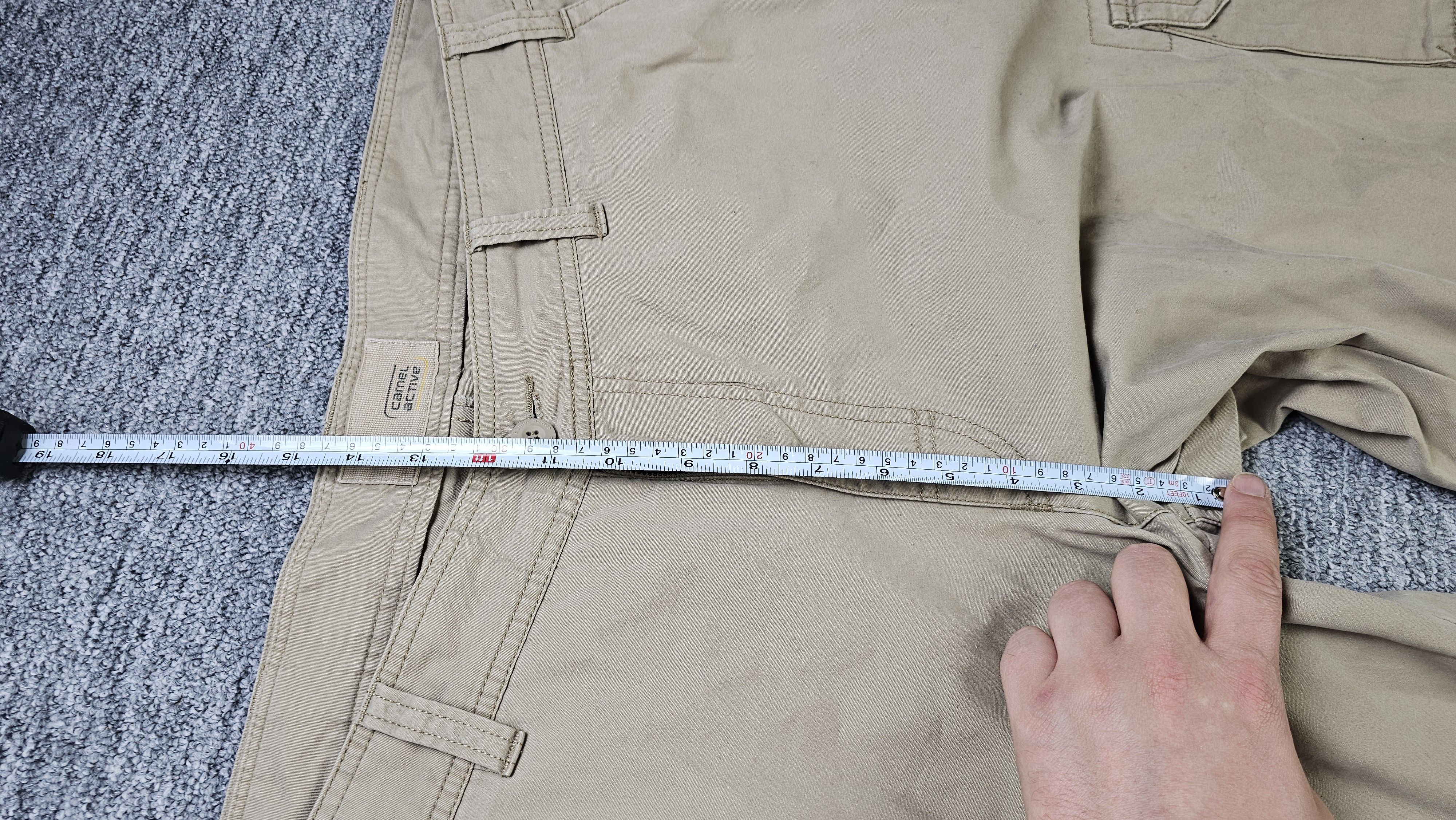 camel active Vintage Camel Active Zip-Off Convertible Cargo Pants Size US 40 / EU 56 - 13 Thumbnail