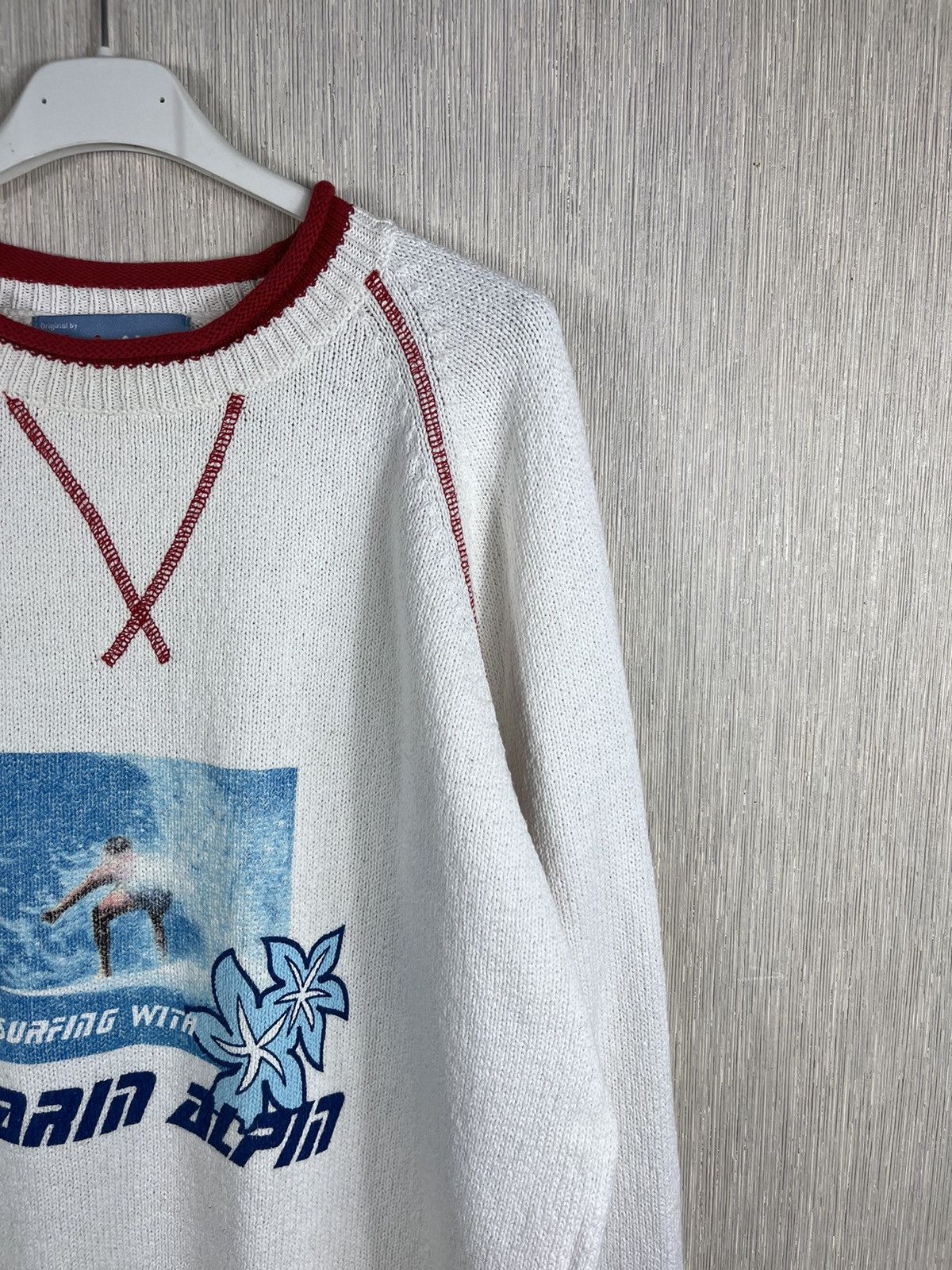 Designer × Vintage Vintage Martin Alpin outdoor knit sweater y2k surfing retro Size US XL / EU 56 / 4 - 3 Thumbnail
