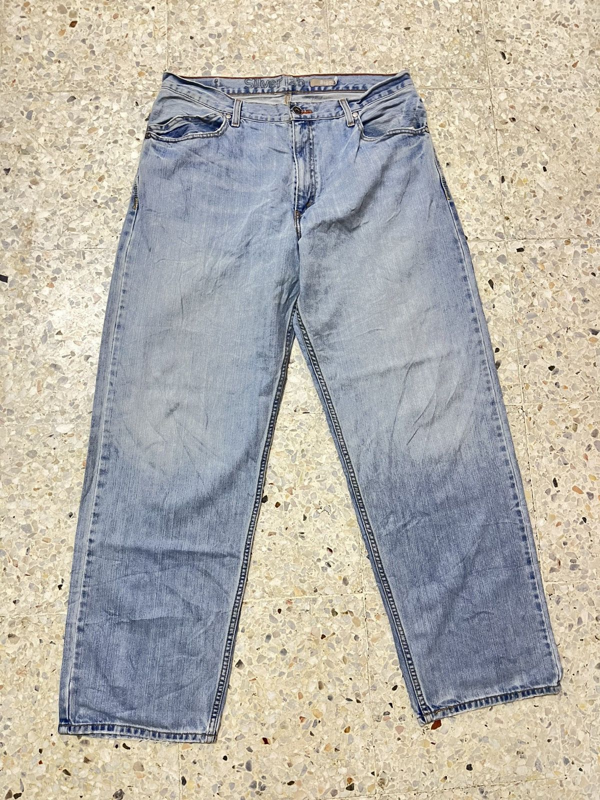 Levi's Vintage Clothing Vintage Y2K Levi’s SilverTab baggy Jeans light wash Size US 36 / EU 52 - 1 Thumbnail