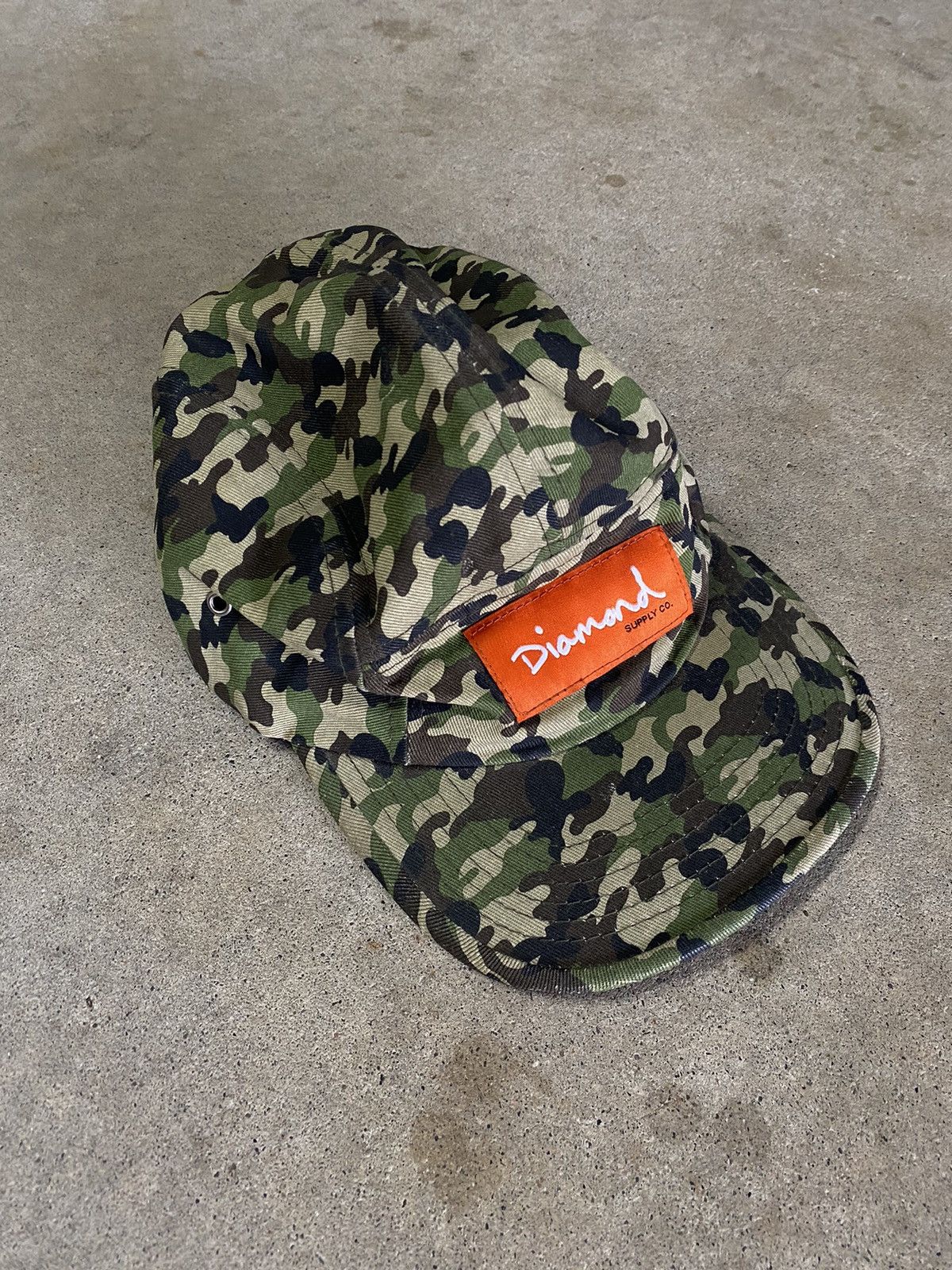 Vintage Vintage Diamond Supply Co Skate Military Camo Strap Adjust Size ONE SIZE - 7 Thumbnail