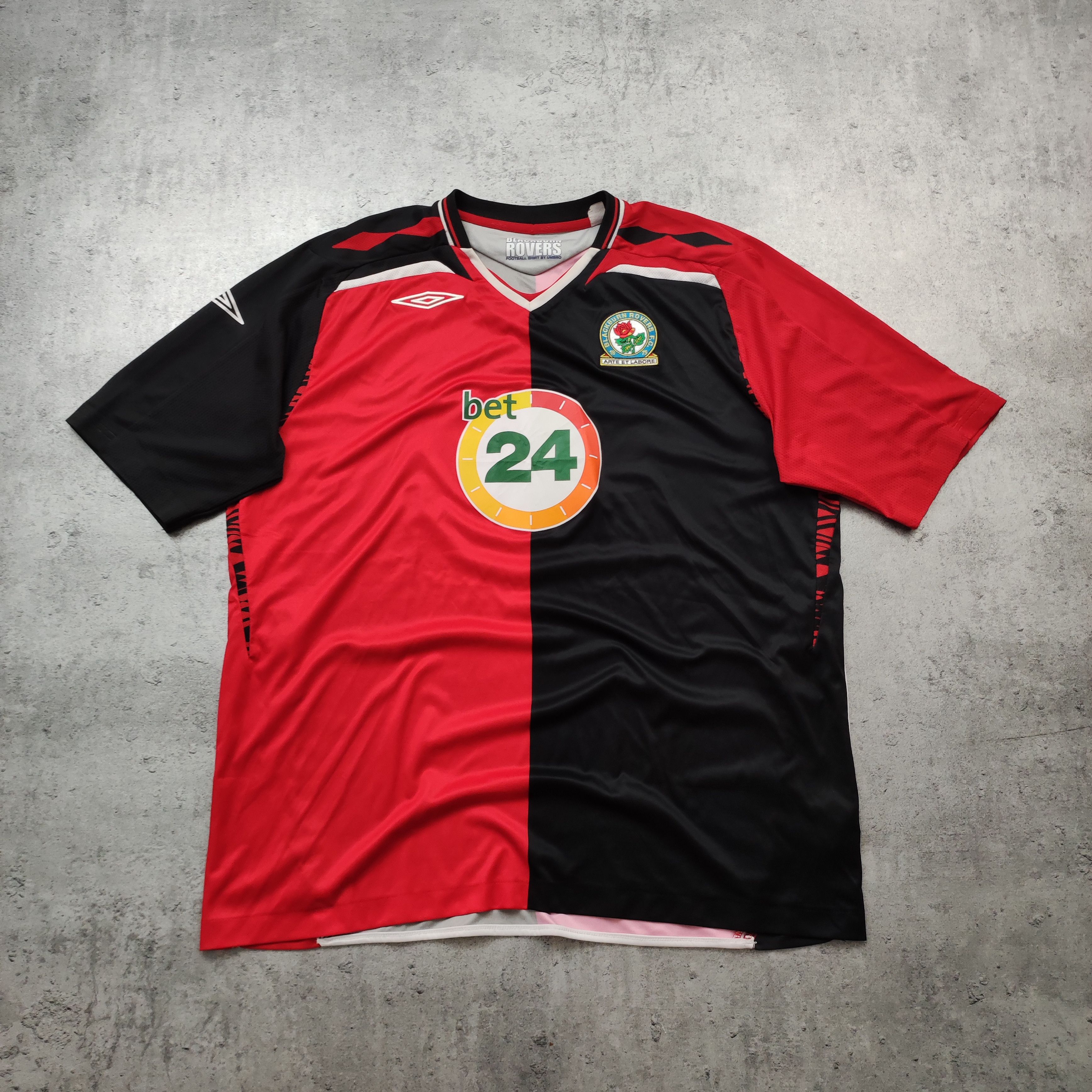 Vintage Vintage Rare 2007/08 Football Blackburn Rovers Away Kit Size US XXL / EU 58 / 5 - 2 Thumbnail