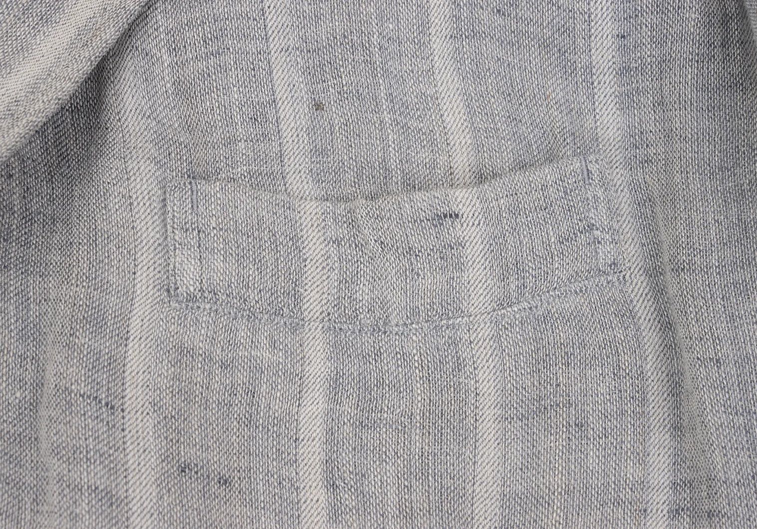 Yohji Yamamoto Yohji Yamamoto Linen Blend Stripe Jacket Size US M / EU 48-50 / 2 - 6 Thumbnail
