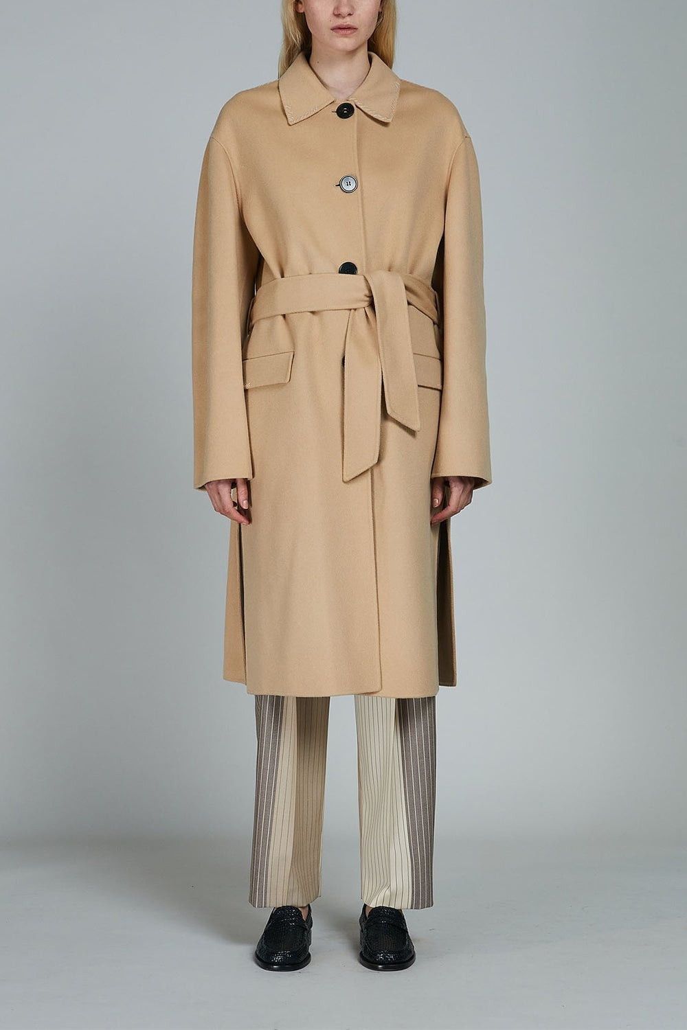 Marni oc11z0525 Trench Coat in Camel Size XL / US 12-14 / IT 48-50 - 1 Thumbnail