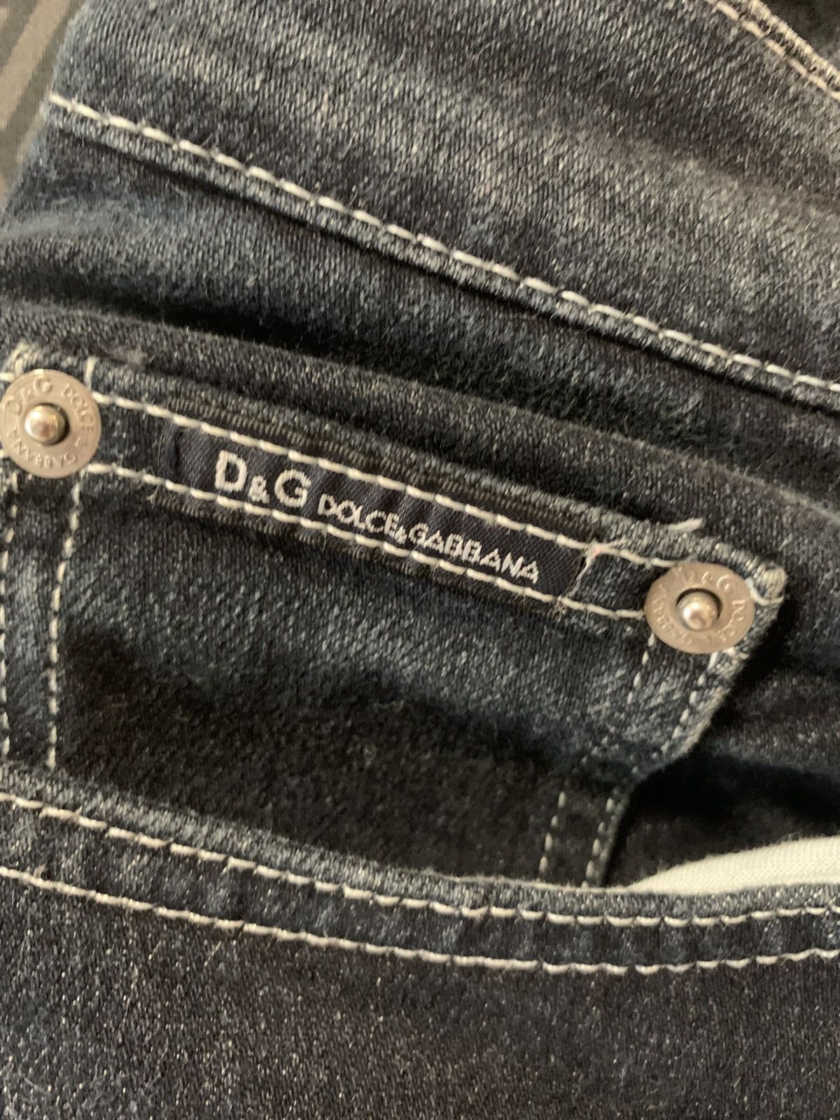 Dolce & Gabbana D&G Vintage Jeans AA16, W30 Size 30" / US 8 / IT 44 - 7 Thumbnail