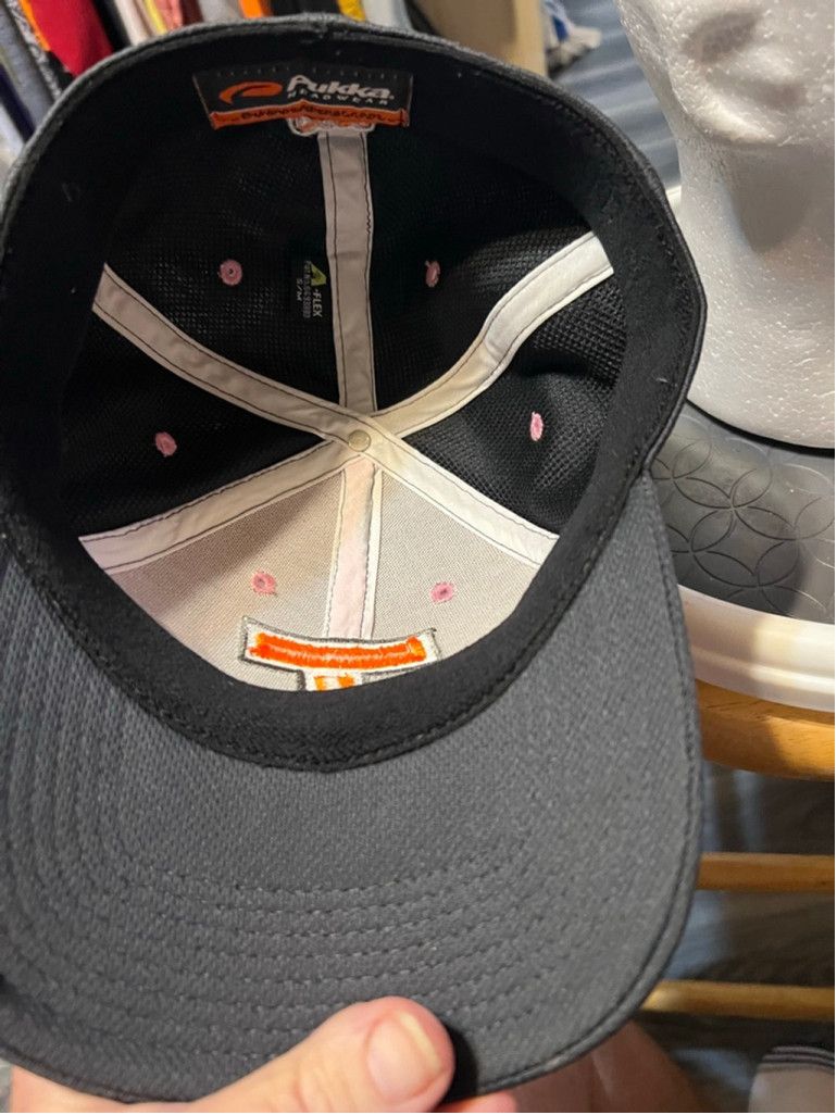 Other Men's Pukka Pink Black Tigers Logo Baseball Hat One Size Size ONE SIZE - 6 Thumbnail