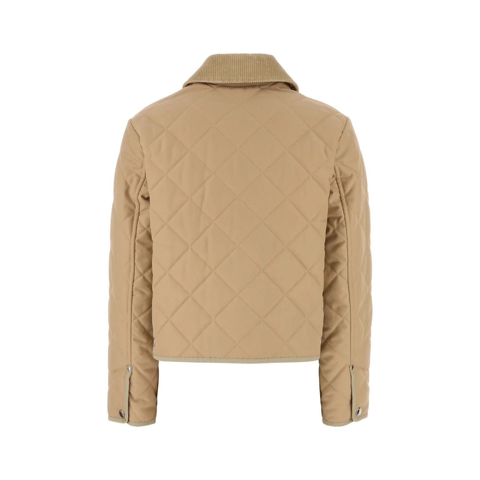 Burberry BURBERRY Beige Polyester Padded Jacket New & Authentic (Wome Size M / US 6-8 / IT 42-44 - 2 Thumbnail