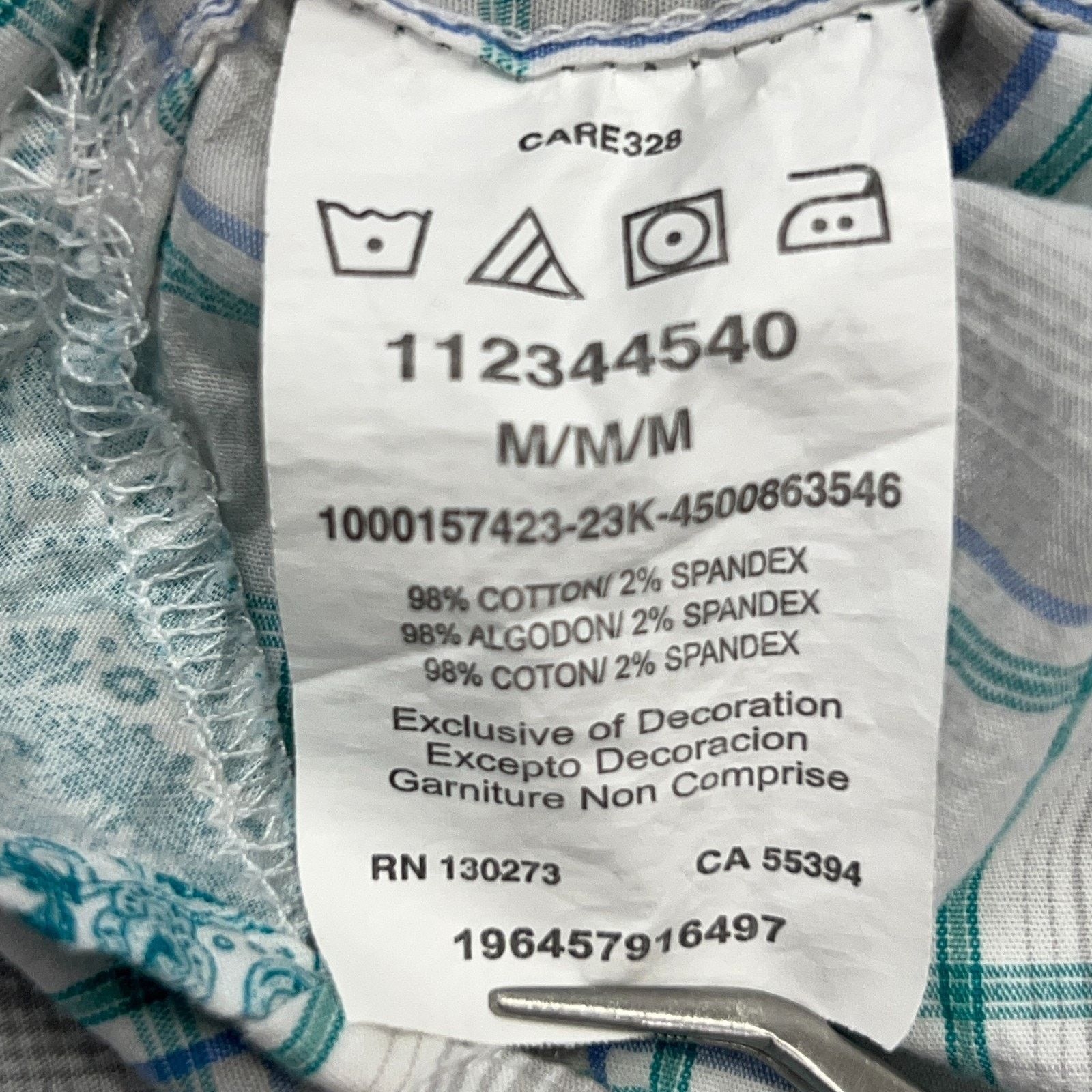 Wrangler Wrangler 20X Pearl Snap Button Front Shirt White Plaid M Size US M / EU 48-50 / 2 - 6 Thumbnail