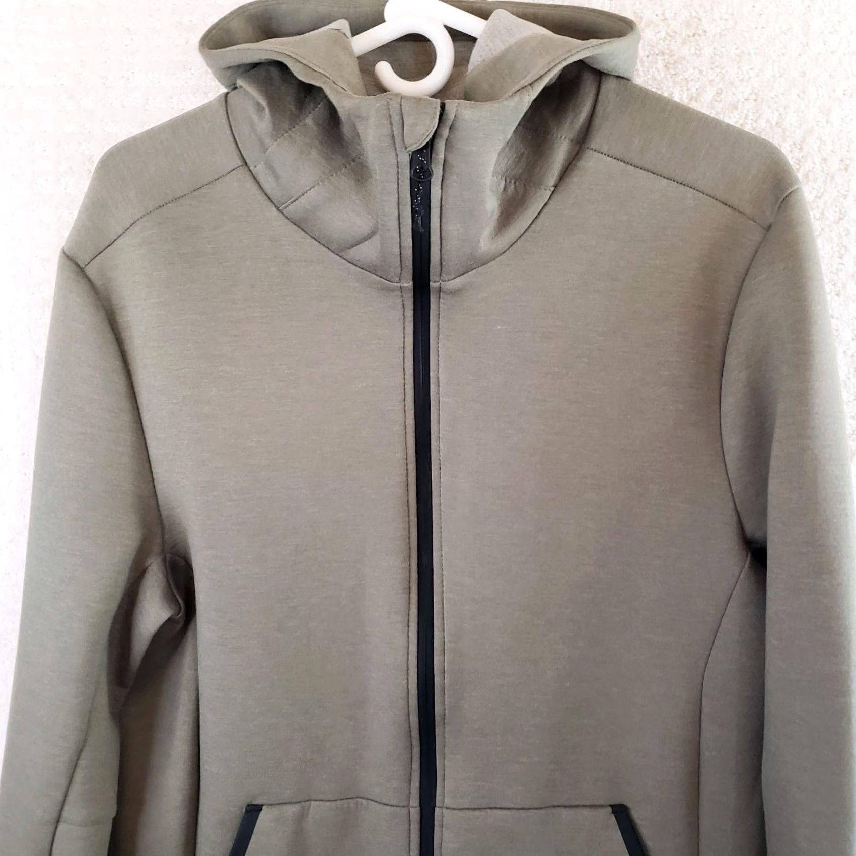 Champion Champion Men's Full Zip Hoodie L Green Thumb Holes Sleeves Nike, wait - no. Size US L / EU 52-54 / 3 - 2 Thumbnail