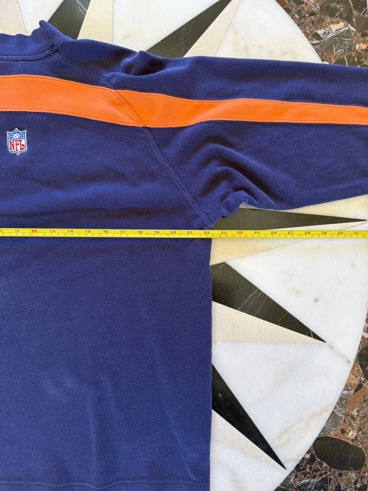 Reebok Vintage Reebok NFL Denver Broncos Mock Neck Fleece Large Size US L / EU 52-54 / 3 - 8 Thumbnail