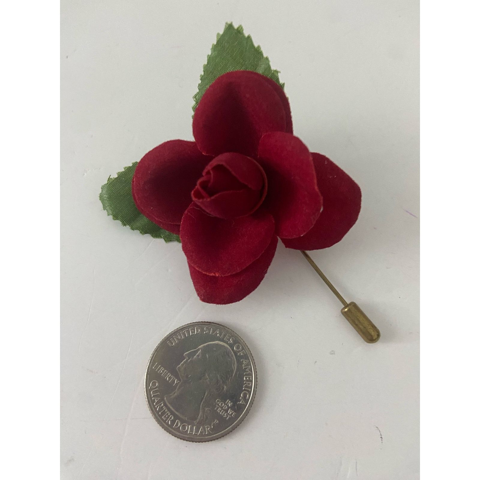Other Rose stick pin Size ONE SIZE - 3 Thumbnail