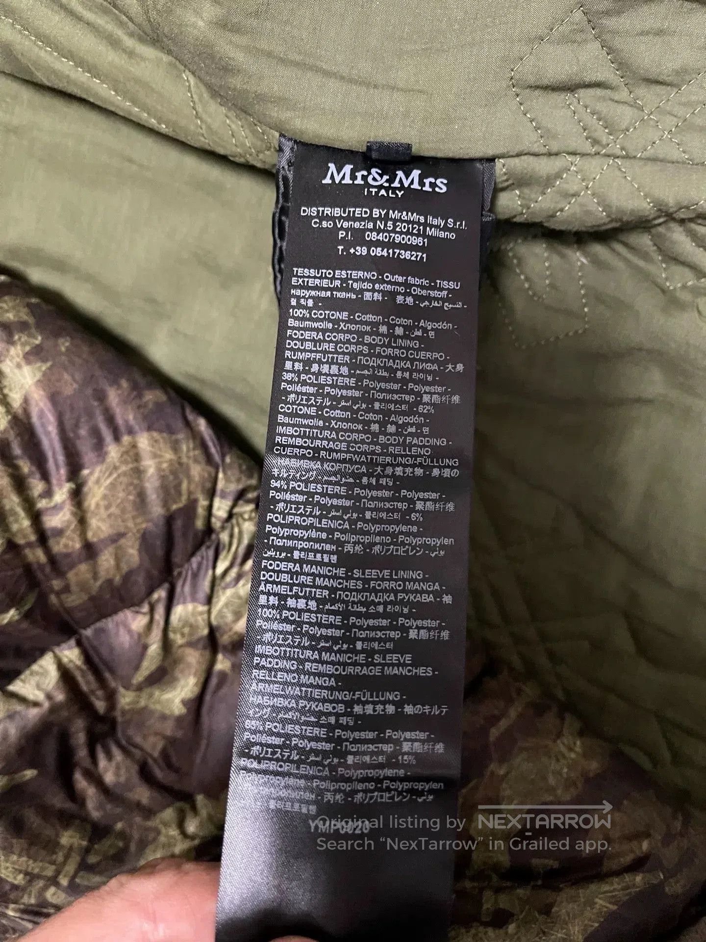 Visvim Mr&Mrs Italy Olive Green Parka. Size US L / EU 52-54 / 3 - 7 Thumbnail