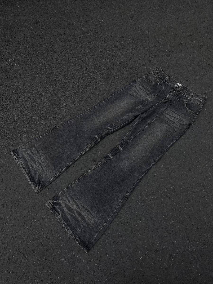image of Light Blue Vintage Loose Casual Jeans, Men's (Size 32)