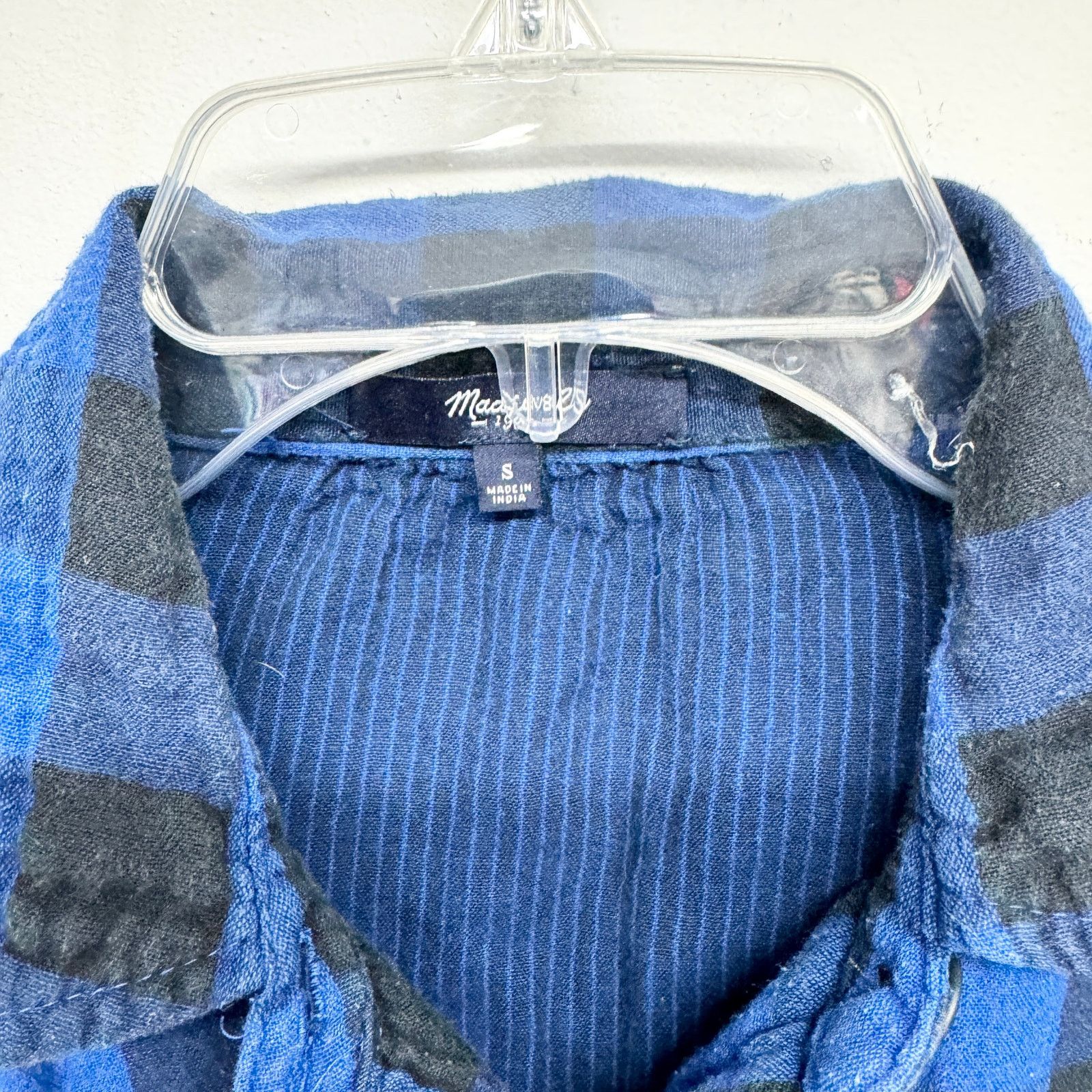 Madewell MADEWELL Latitude Shirtdress in Buffalo Check Plaid Sz Small Size S / US 4 / IT 40 - 3 Thumbnail