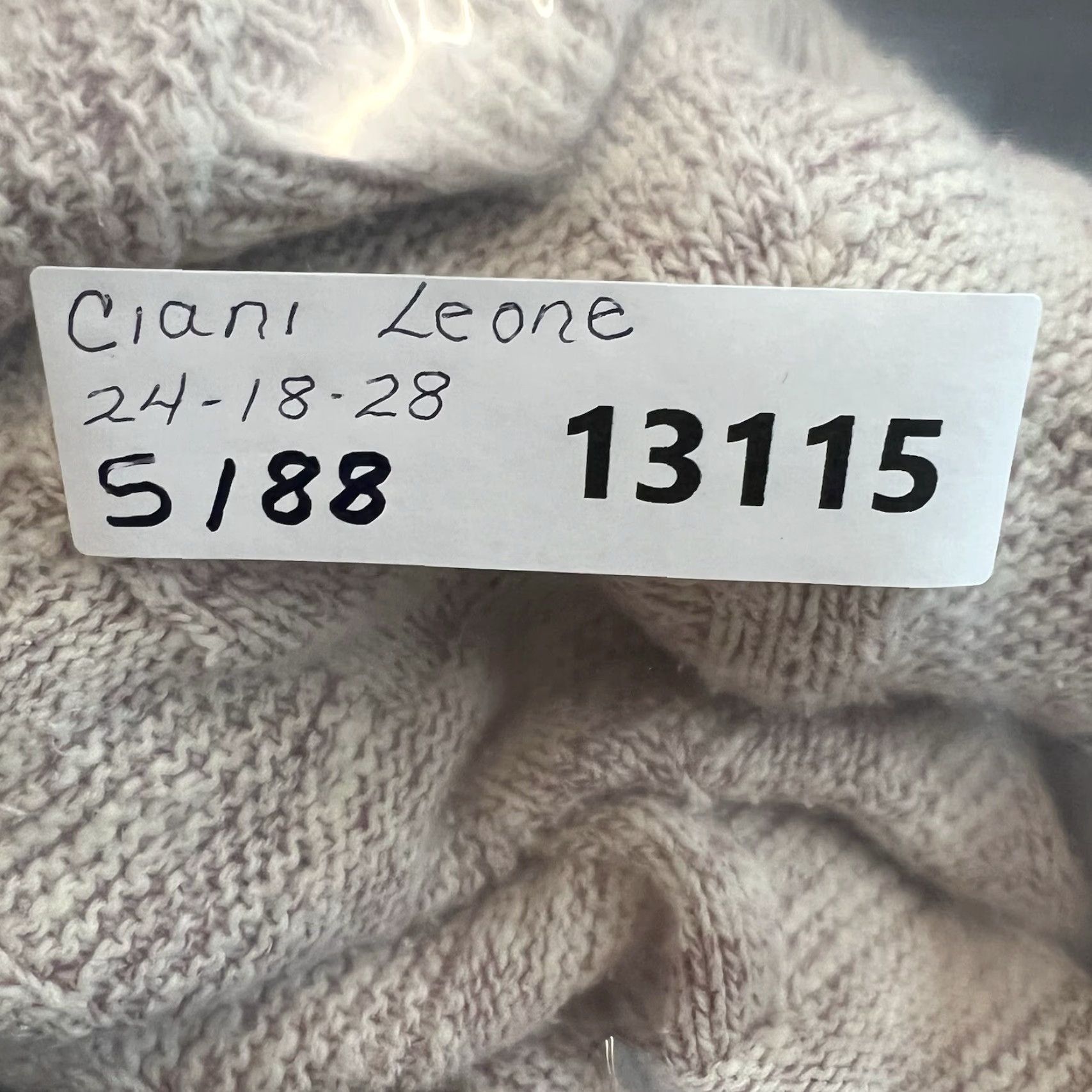Vintage VINTAGE Giani Leone VTG Waffle Knit Pullover Sweater Mens XL Oatmeal Size US XL / EU 56 / 4 - 8 Thumbnail