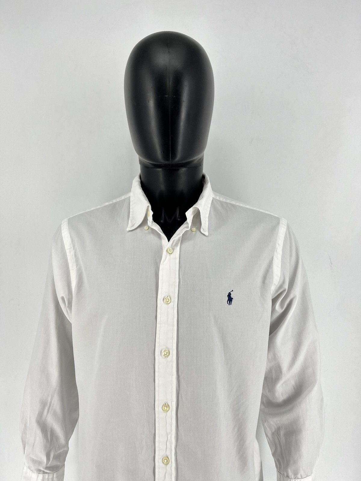 Ralph Lauren Vintage White Shirt Polo Ralph Lauren Size XL Rare Size US XL / EU 56 / 4 - 1 Thumbnail