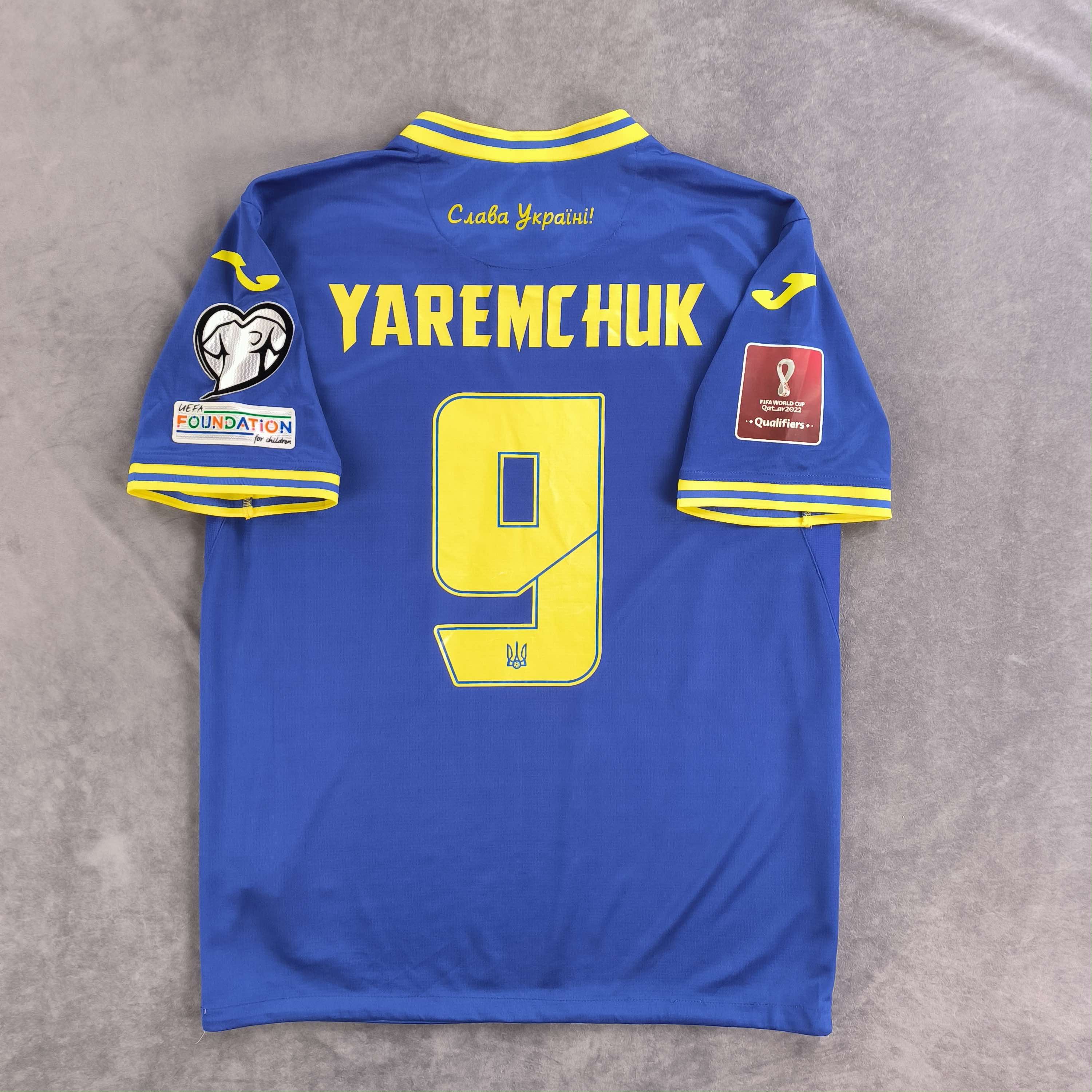 Joma Ukraine 2021-22 Joma away Yaremchuk football jersey size L Size US L / EU 52-54 / 3 - 1 Thumbnail