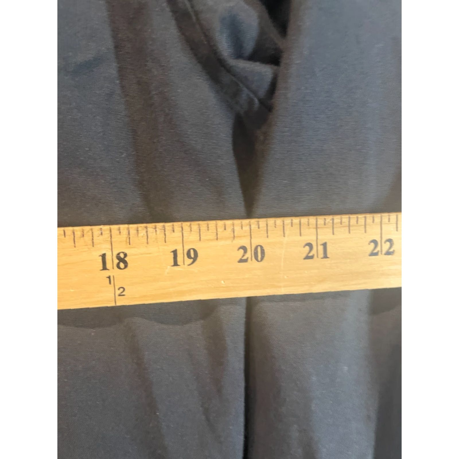 Vintage Oxfords Button-Up Shirt Black XL Men Cotton Solid Button-Down Collar Long Sleeve Leather? Size US XL / EU 56 / 4 - 4 Thumbnail