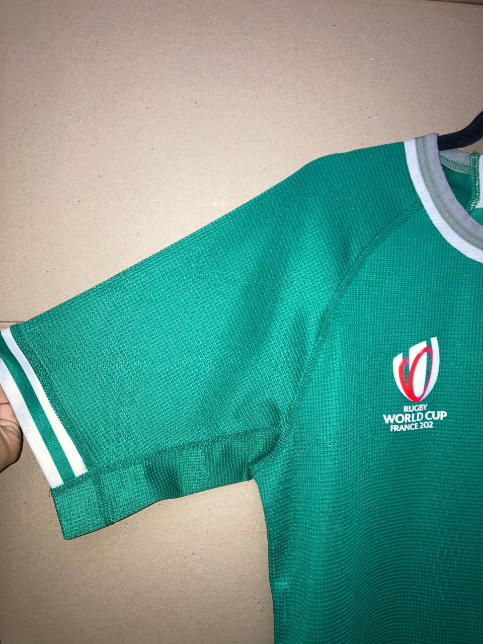 Canterbury of New Zealand CANTERBURY IRELAND NATIONAL RUGBY WORLD CUP 2023 JERSEY Size US L / EU 52-54 / 3 - 7 Thumbnail