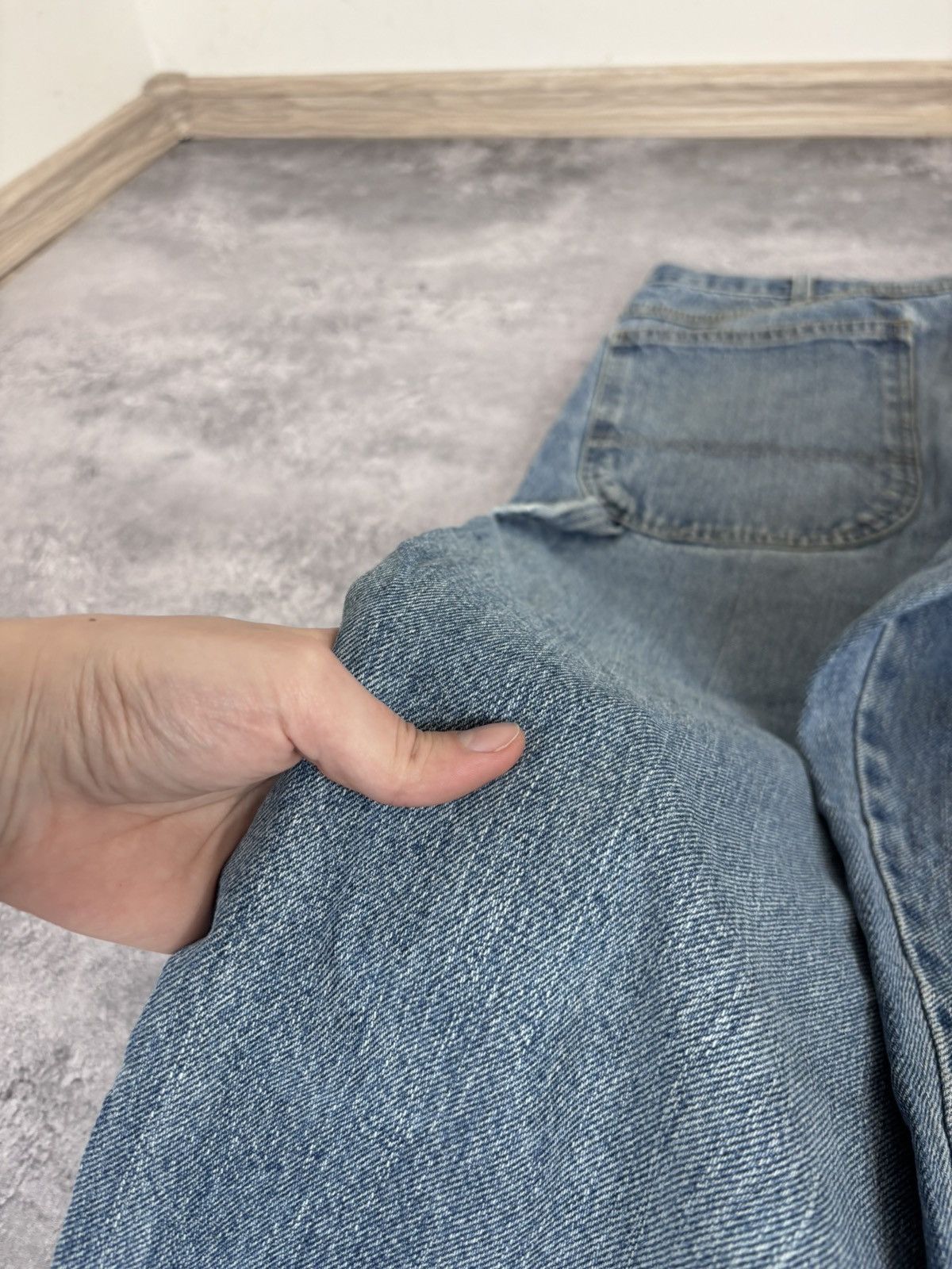 Dickies Vintage Dickies Faded Blue Carpenter Denim Jeans 1993SNB Size US 36 / EU 52 - 6 Thumbnail