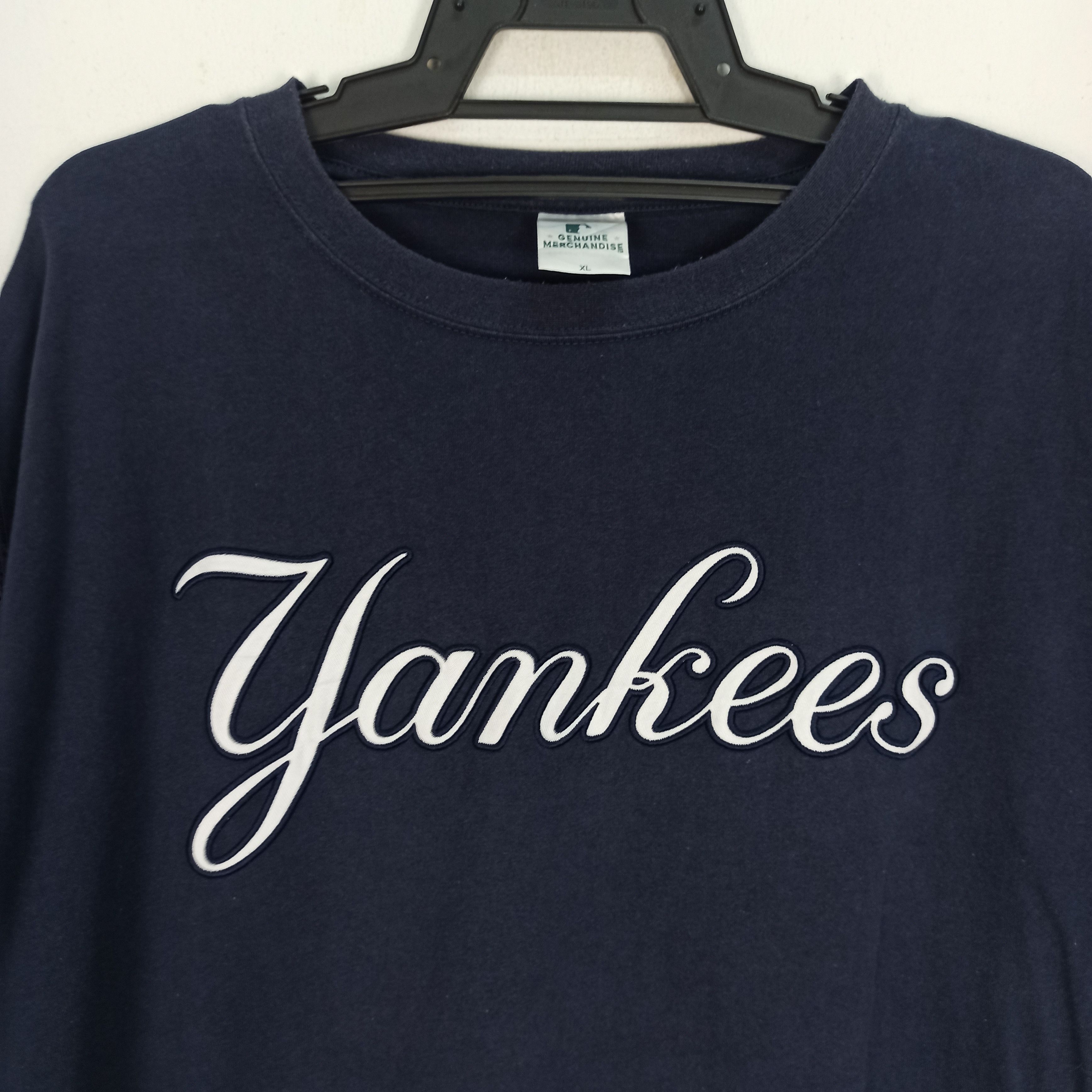 MLB Vintage Yankees New York MLB Embroidery Logo Tees Size US XL / EU 56 / 4 - 2 Thumbnail