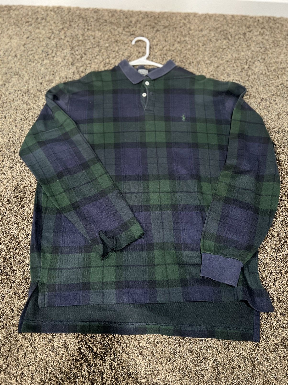 Polo Ralph Lauren × Ralph Lauren × Vintage Vintage Polo Size US L / EU 52-54 / 3 - 1 Thumbnail