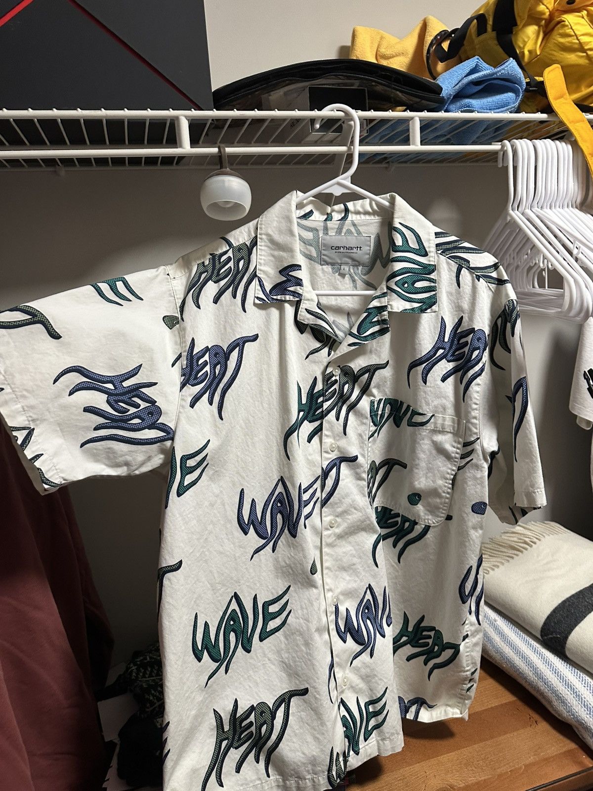 Carhartt Wip Carhartt WIP HEAR WAVE shirt large Size US L / EU 52-54 / 3 - 1 Thumbnail