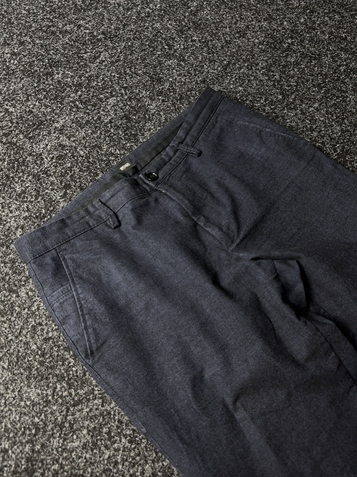 Hugo Boss Vintage 00s Y2K Hugo BOSS Designer Retro Luxury pants Size US 30 / EU 46 - 4 Thumbnail