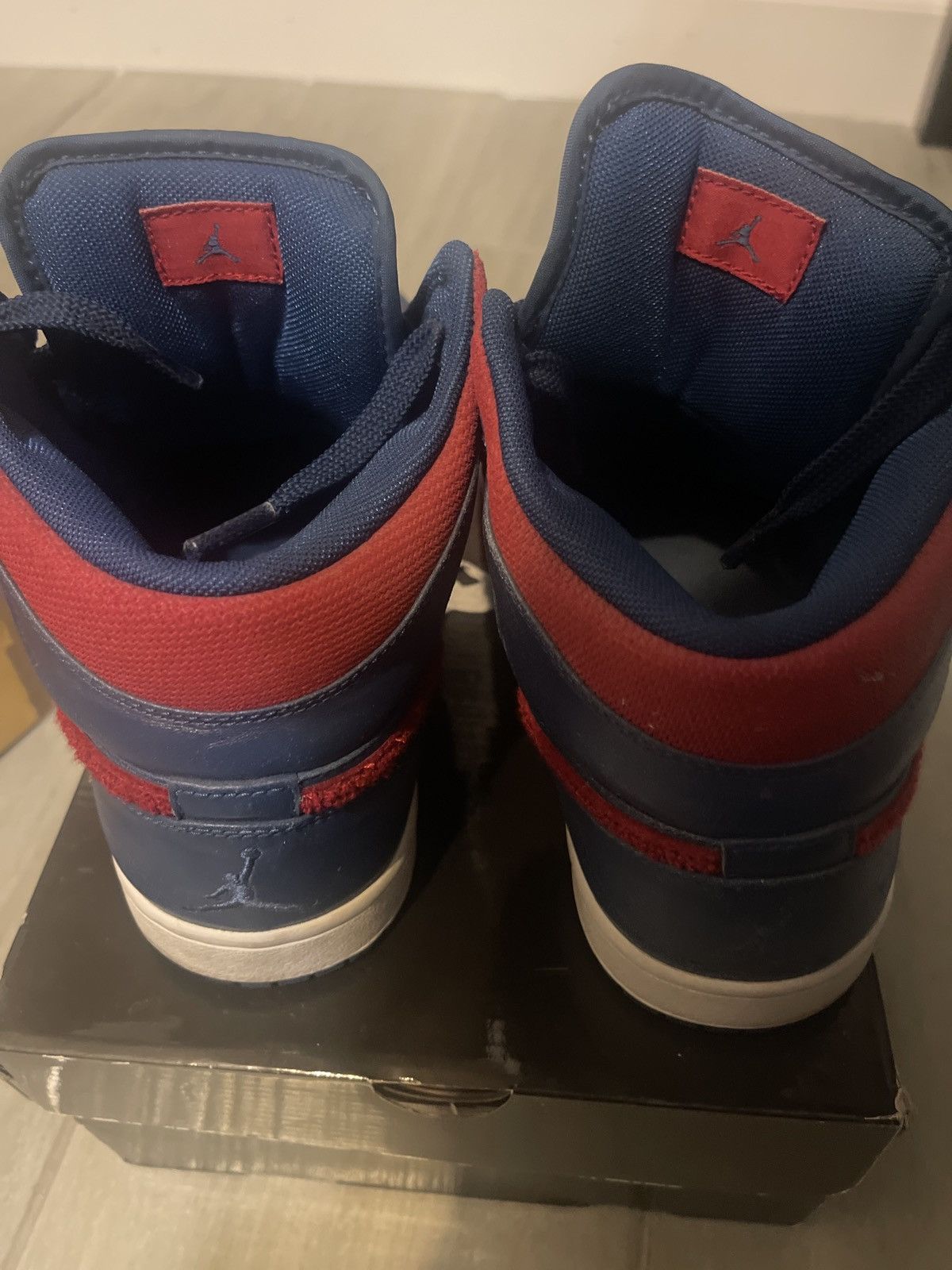 Jordan Brand Nike Air Jordan 1 French Blue Phat 2009 Premier Size US 10.5 / EU 43-44 - 8 Thumbnail