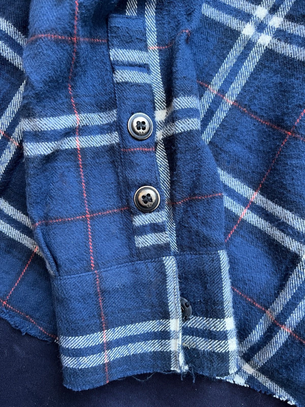 Greg Lauren Greg Lauren Hybrid Flannel Button Down Size US XL / EU 56 / 4 - 5 Thumbnail