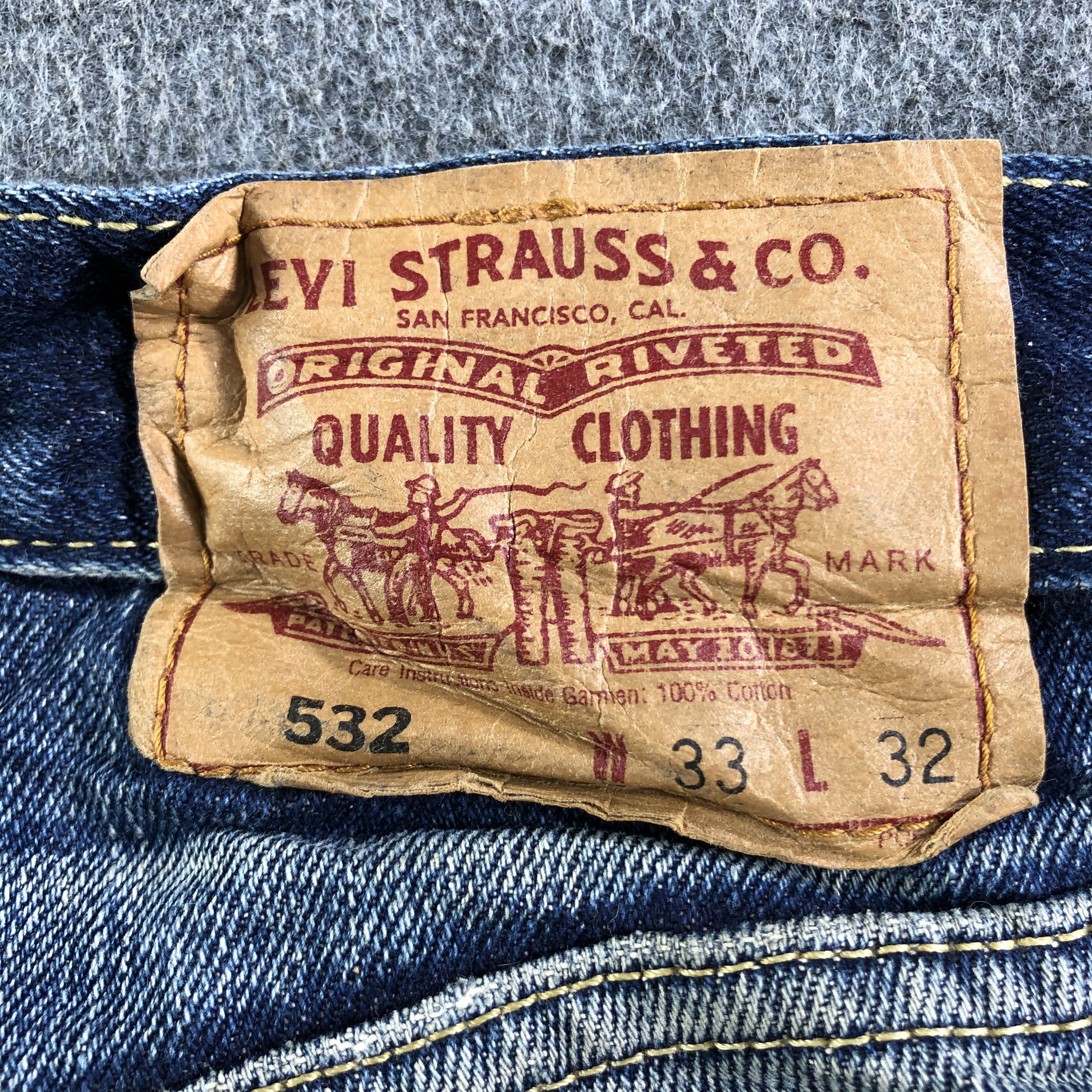 Levi's Vintage Levis 532 Jeans-J4024 Size US 34 / EU 50 - 5 Thumbnail