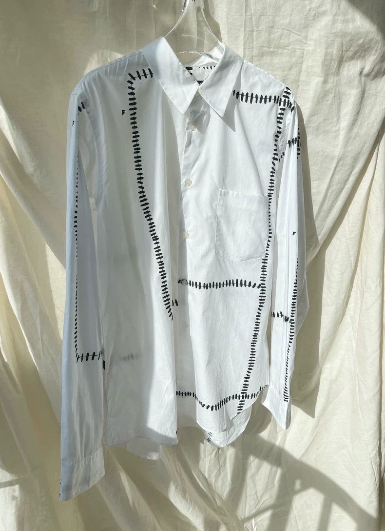 Comme des Garcons Comme Des Garcons Surgical Thread Sewing Thread Open Threa Size L / US 10 / IT 46 - 2 Thumbnail