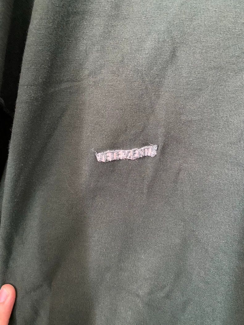 Vetements Vetements Embroidered Logo Long Sleeve Hoodie with Thick F Size US S / EU 44-46 / 1 - 3 Thumbnail