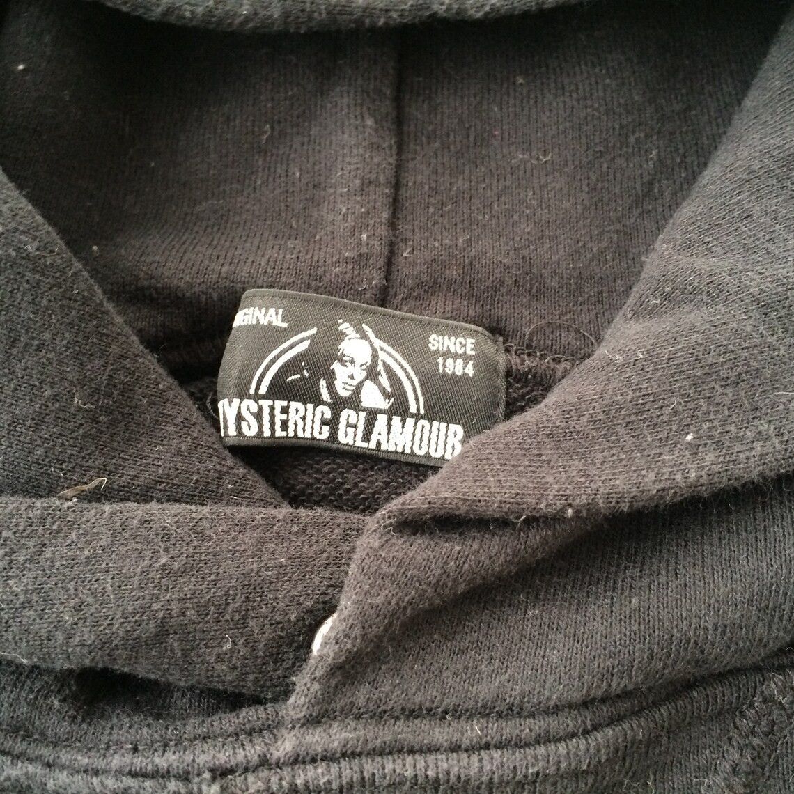 Hysteric Glamour × Japanese Brand Vtg Hysteric Glamour Hooded Jumper Women Girl Sweatshirt Size S / US 4 / IT 40 - 3 Thumbnail