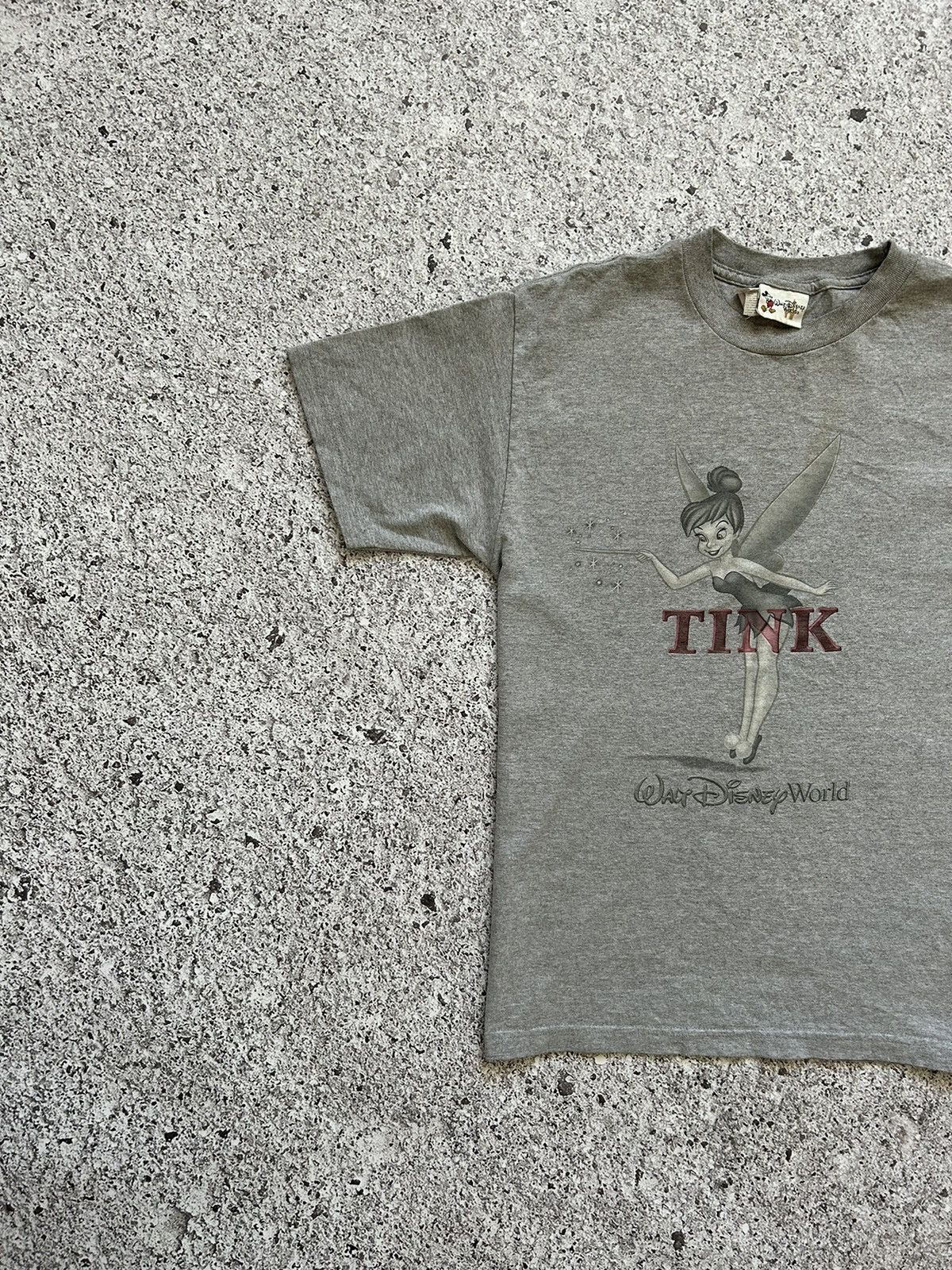 Disney × Vintage Vintage 90s Walt Disney World Fairy Tink Peter Pen T-Shirt Size US M / EU 48-50 / 2 - 3 Thumbnail