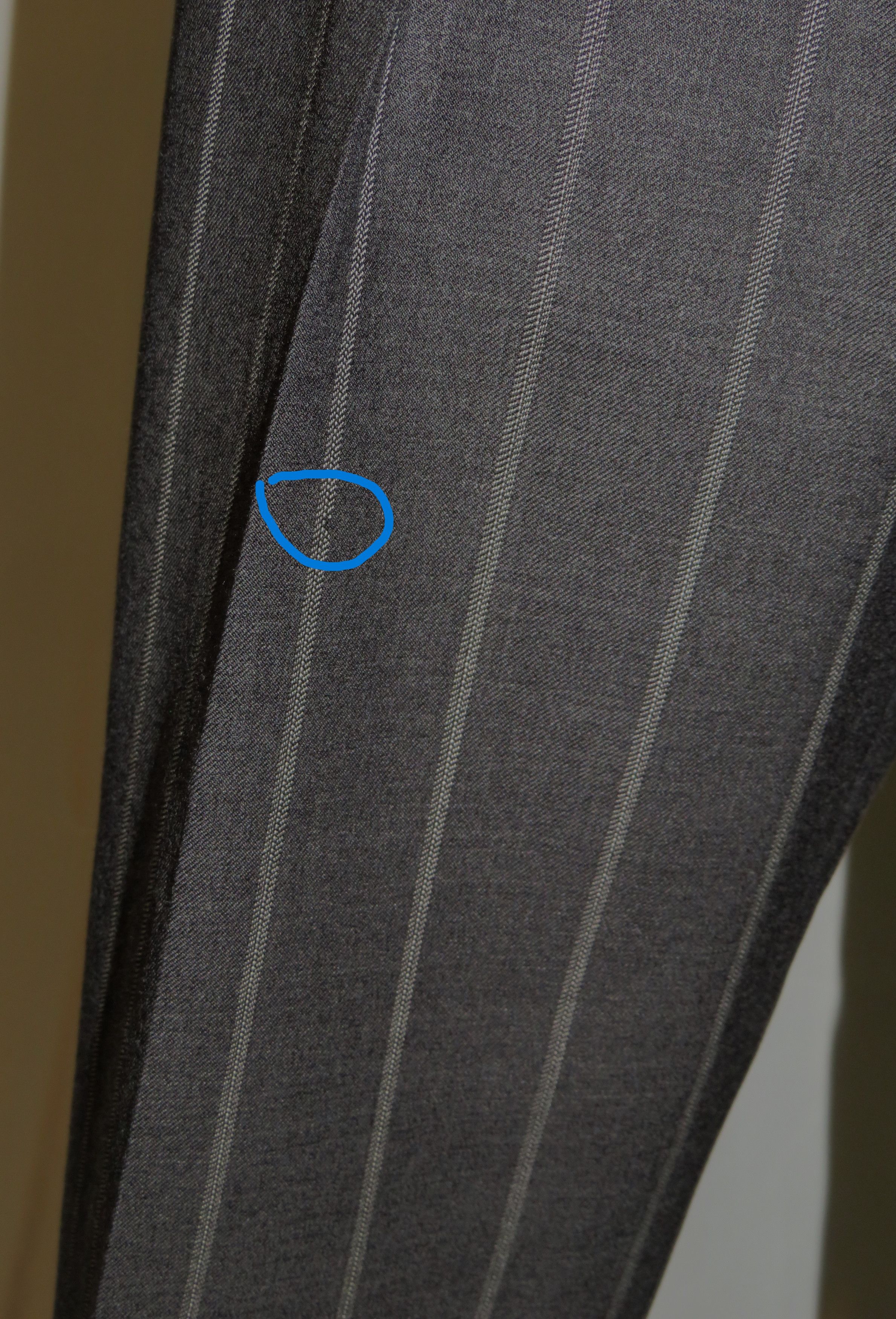 Alan Flusser × Martin Greenfield Bespoke Charcoal Gray Broadstripe Two Button Suit 40L Size 40L - 16 Thumbnail