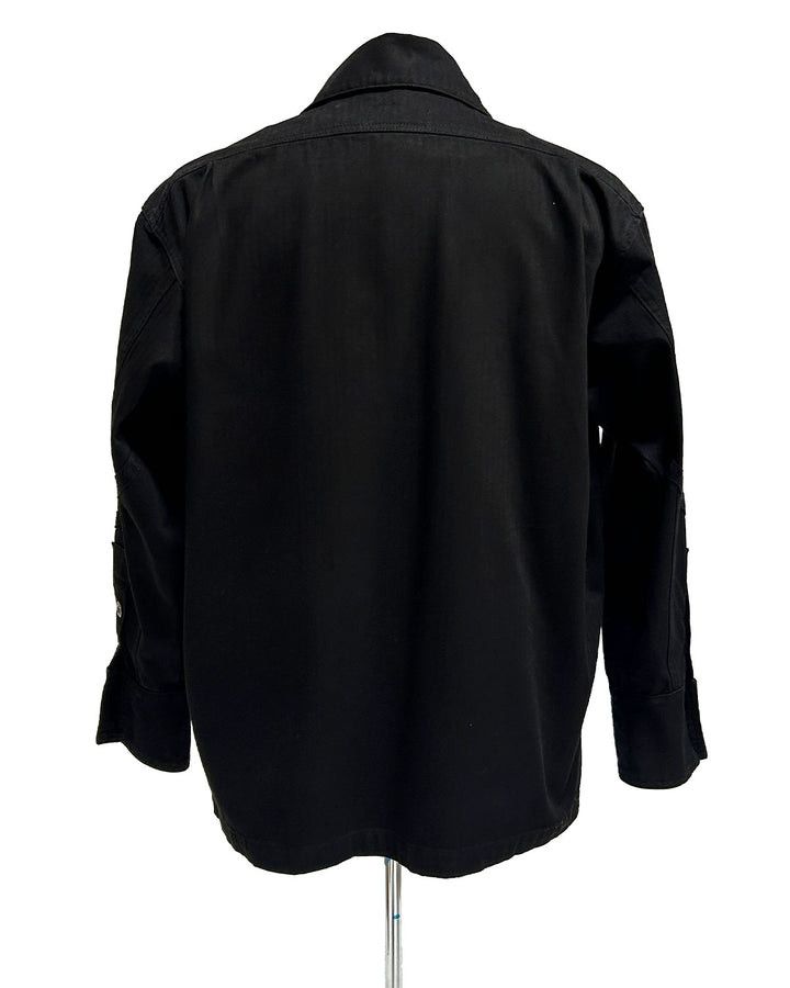 Greg Lauren $850 Greg Lauren Black Boxy Jacket Size US L / EU 52-54 / 3 - 3 Thumbnail