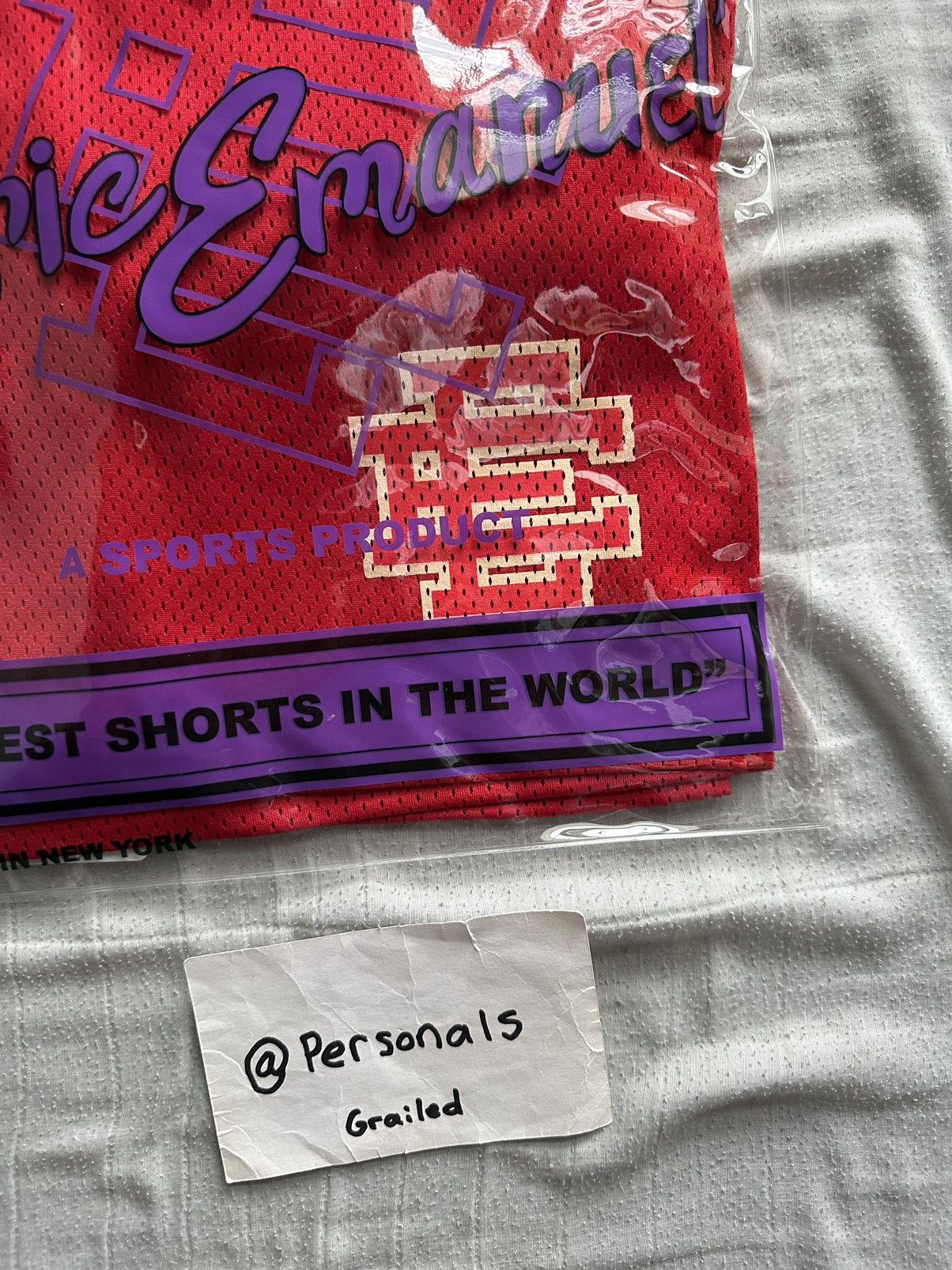 Eric Emanuel NEW Eric Emanuel Red Basic Shorts XL Size US 36 / EU 52 - 4 Thumbnail