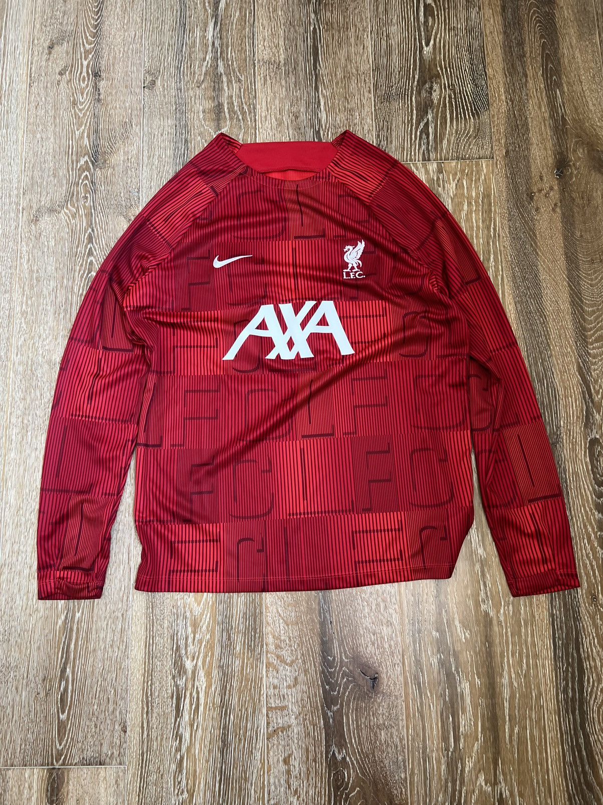 Nike Nike Liverpool Training Longsleeve Soccer Kit Jersey Size US L / EU 52-54 / 3 - 1 Thumbnail